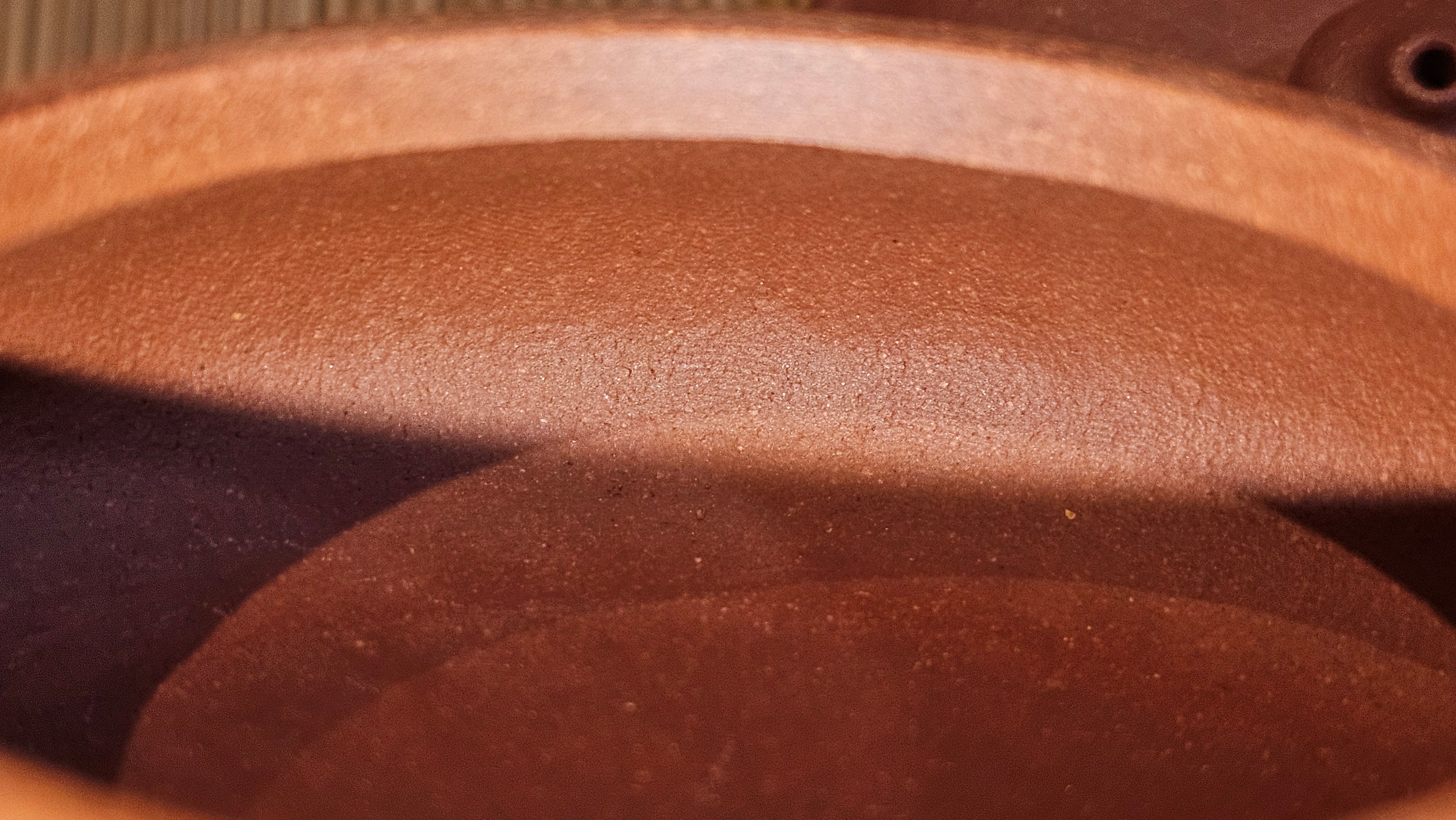 Ming Lu 明炉, 141.1ml, Hong Jiang Po Ni 红降坡泥, by our Collaborative Craftsman Chen Gui Zhi 陈桂枝。(Red JiangPoNi is rarer than Yellow JiangPoNi, XiaoMeiYao ZhuNi & ZhaoZhuang ZhuNi) ~ Congratulations to Mr L.Q., 1526hrs 12th May 2025, Pender Island, Canada 🇨🇦.