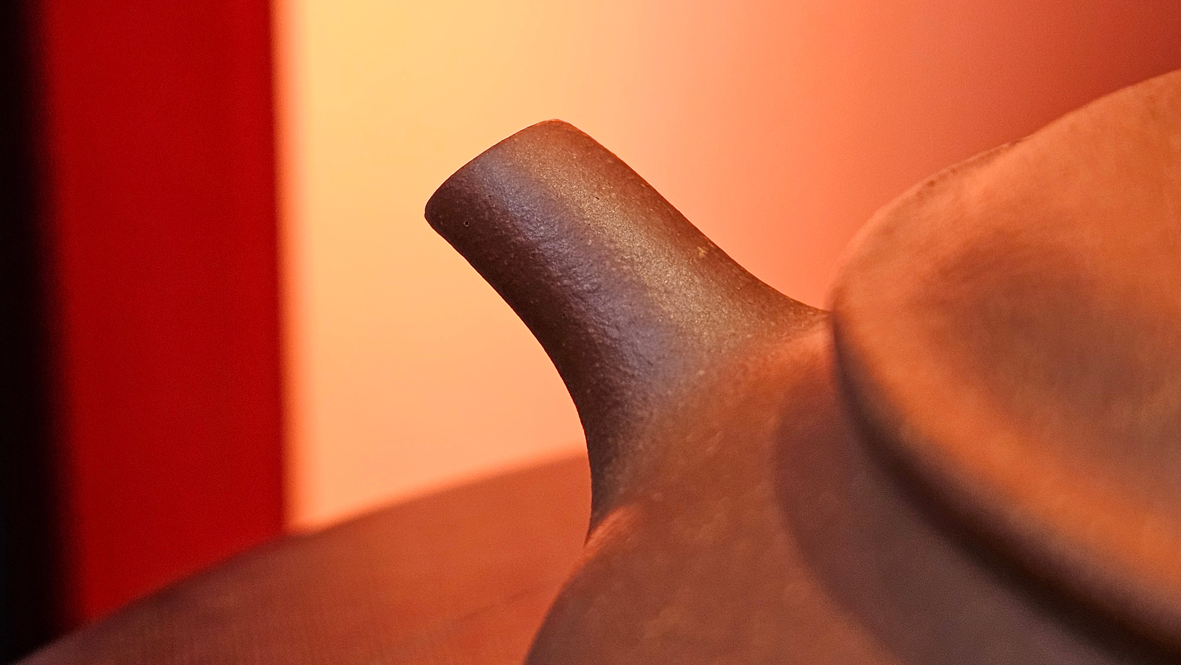 Ming Lu 明炉, 141.1ml, Hong Jiang Po Ni 红降坡泥, by our Collaborative Craftsman Chen Gui Zhi 陈桂枝。(Red JiangPoNi is rarer than Yellow JiangPoNi, XiaoMeiYao ZhuNi & ZhaoZhuang ZhuNi) ~ Congratulations to Mr L.Q., 1526hrs 12th May 2025, Pender Island, Canada 🇨🇦.