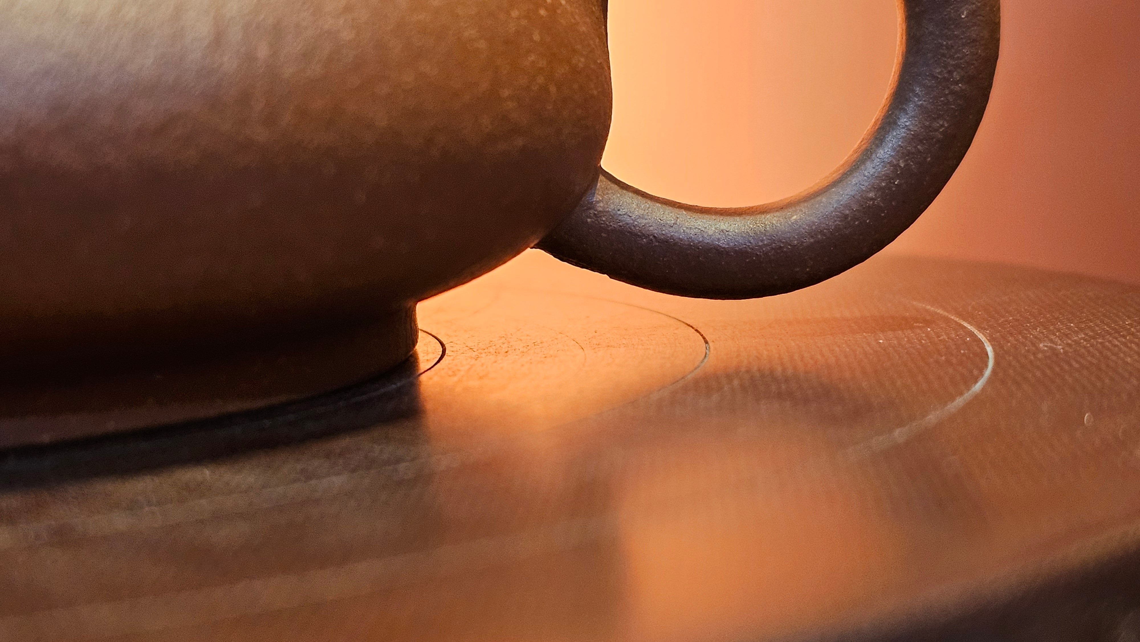 Ming Lu 明炉, 141.1ml, Hong Jiang Po Ni 红降坡泥, by our Collaborative Craftsman Chen Gui Zhi 陈桂枝。(Red JiangPoNi is rarer than Yellow JiangPoNi, XiaoMeiYao ZhuNi & ZhaoZhuang ZhuNi) ~ Congratulations to Mr L.Q., 1526hrs 12th May 2025, Pender Island, Canada 🇨🇦.