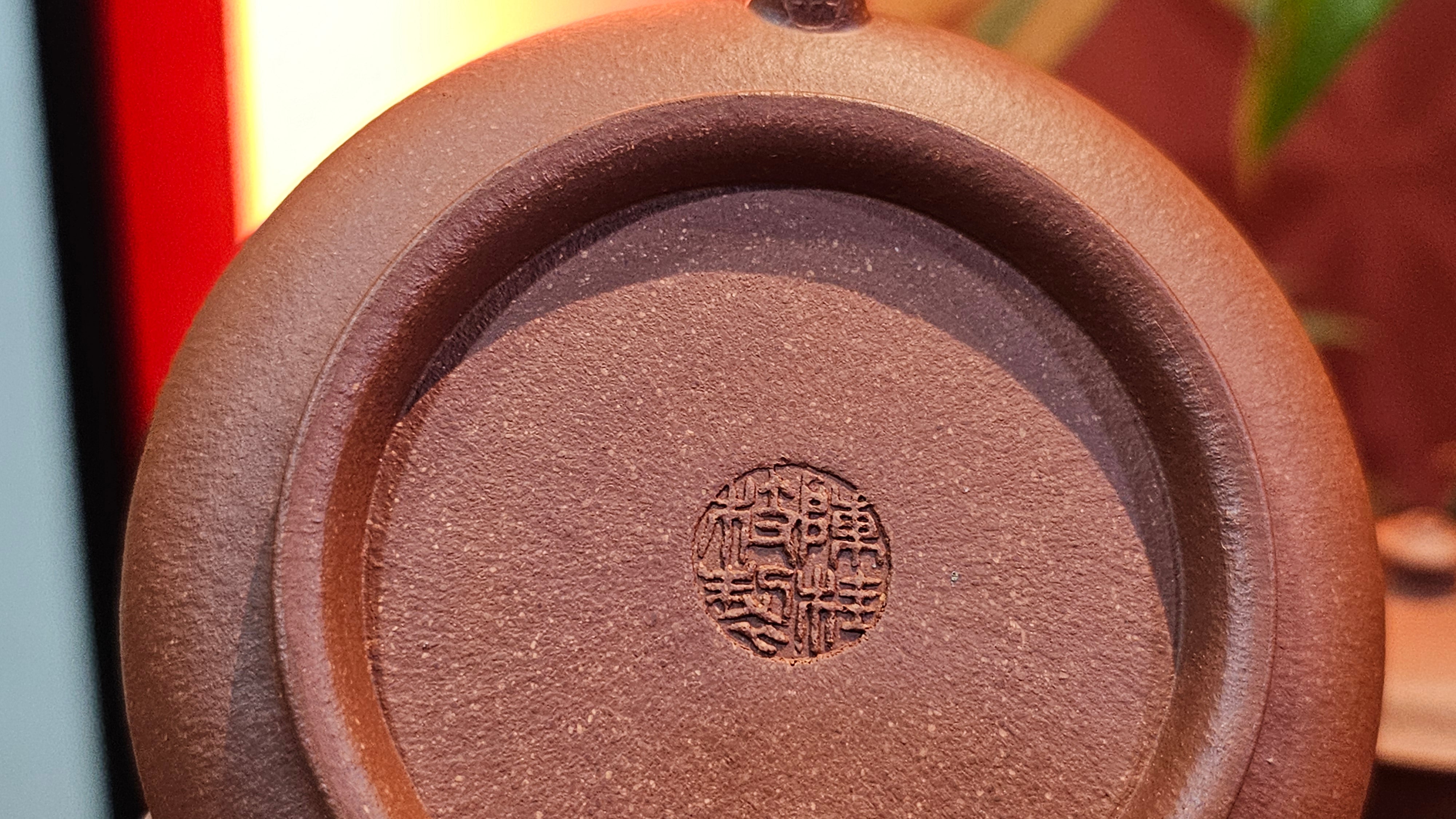 Ming Lu 明炉, 141.1ml, Hong Jiang Po Ni 红降坡泥, by our Collaborative Craftsman Chen Gui Zhi 陈桂枝。(Red JiangPoNi is rarer than Yellow JiangPoNi, XiaoMeiYao ZhuNi & ZhaoZhuang ZhuNi) ~ Congratulations to Mr L.Q., 1526hrs 12th May 2025, Pender Island, Canada 🇨🇦.