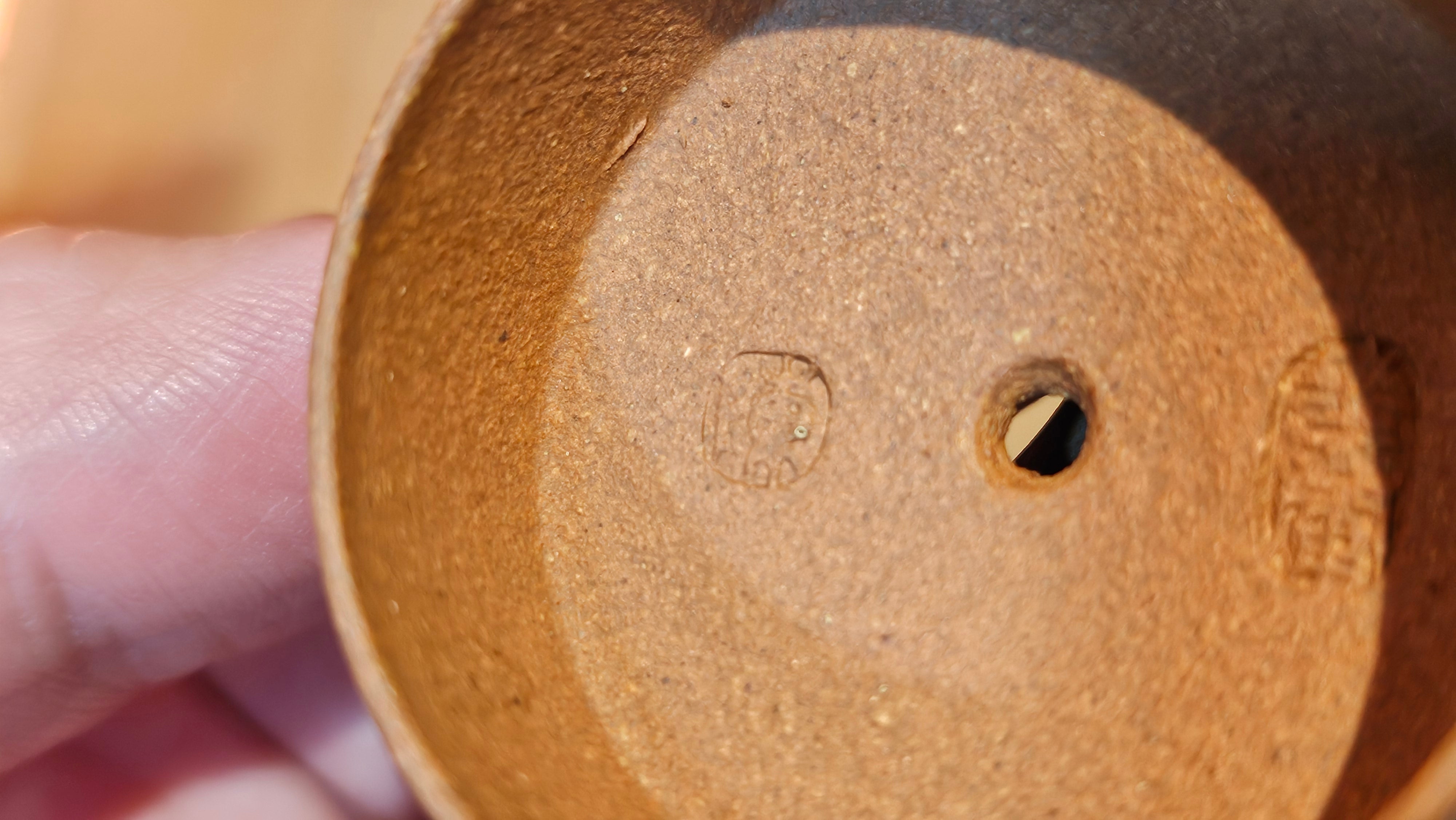 Shi Piao 石瓢 (Gao Shi Piao 高石瓢), 115.5ml, Huang Jiang Po Ni 黄降坡泥, by our Collaborative Craftsman Chen Hua Jun 陈华军 ~ Congratulations to Mr R.H., 1927hrs 14th May 2025, Lörzweiler, Germany 🇩🇪.