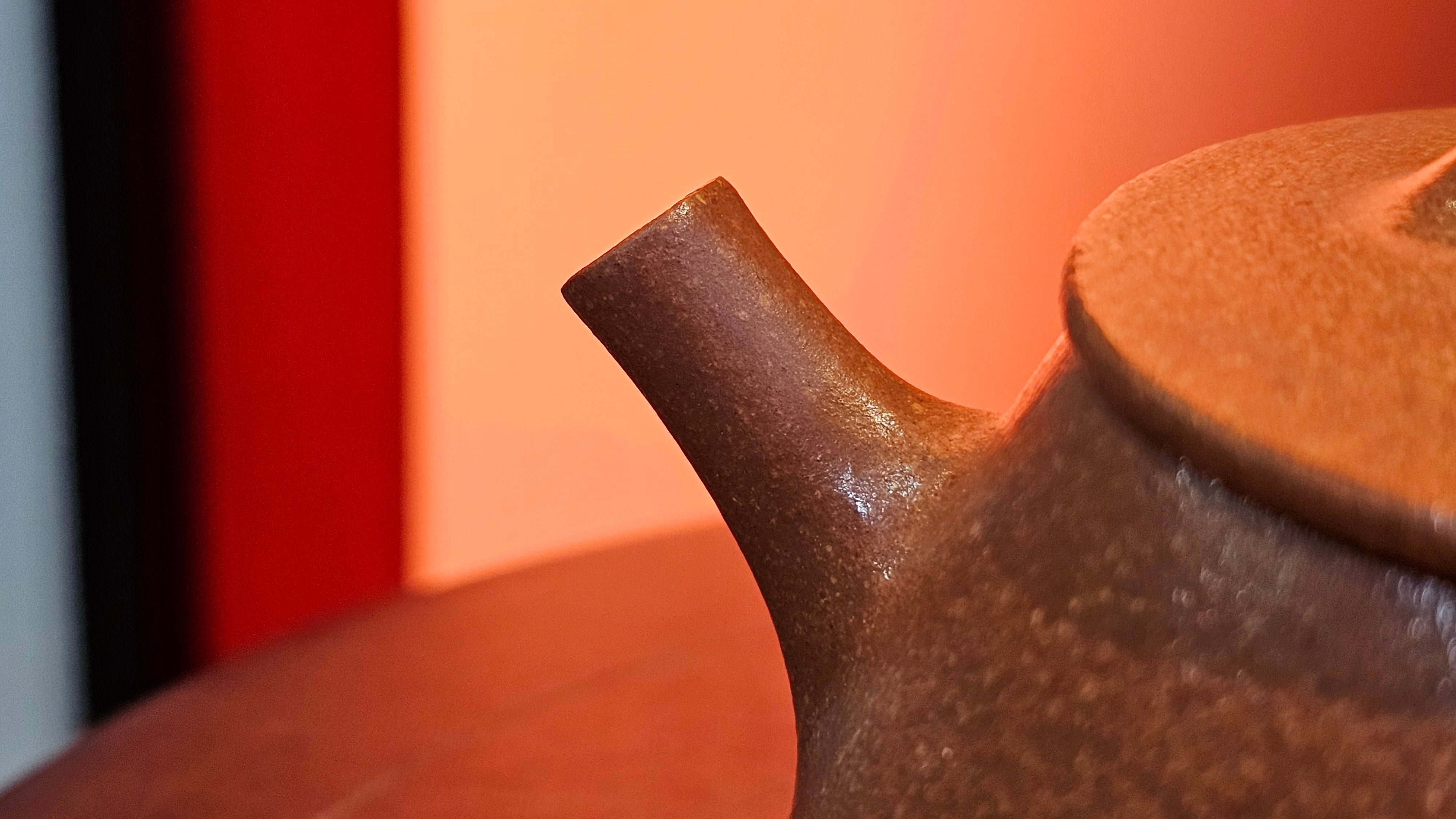 Shi Piao 石瓢 (Gao Shi Piao 高石瓢), 115.5ml, Huang Jiang Po Ni 黄降坡泥, by our Collaborative Craftsman Chen Hua Jun 陈华军 ~ Congratulations to Mr R.H., 1927hrs 14th May 2025, Lörzweiler, Germany 🇩🇪.