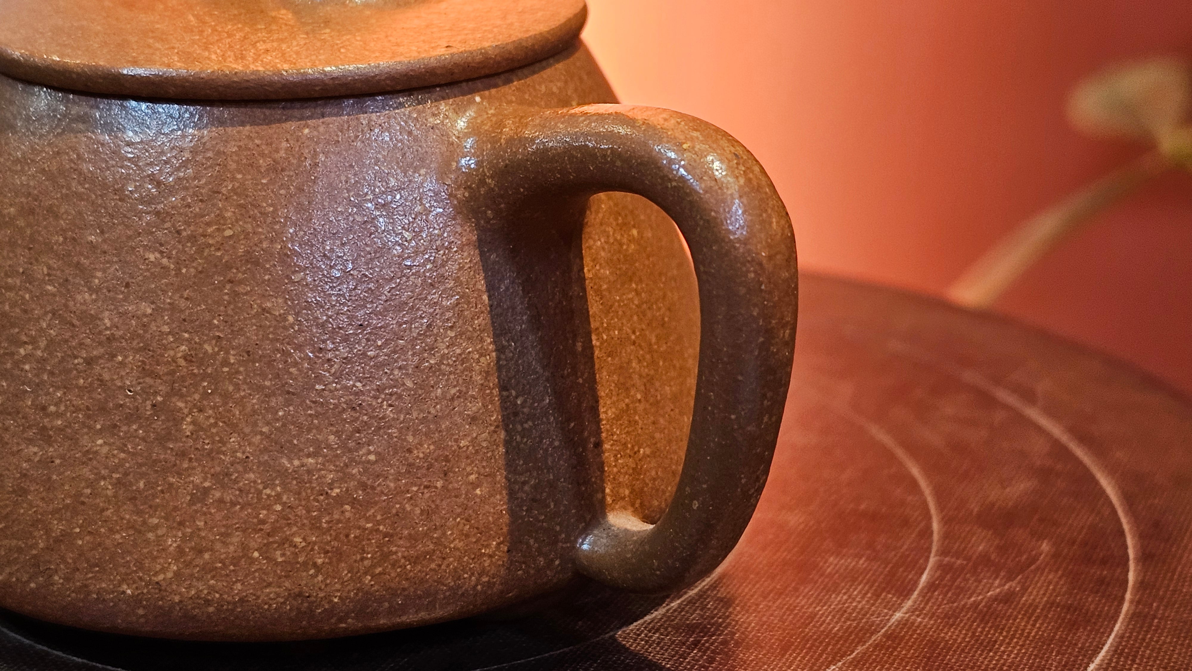 Shi Piao 石瓢 (Gao Shi Piao 高石瓢), 115.5ml, Huang Jiang Po Ni 黄降坡泥, by our Collaborative Craftsman Chen Hua Jun 陈华军 ~ Congratulations to Mr R.H., 1927hrs 14th May 2025, Lörzweiler, Germany 🇩🇪.