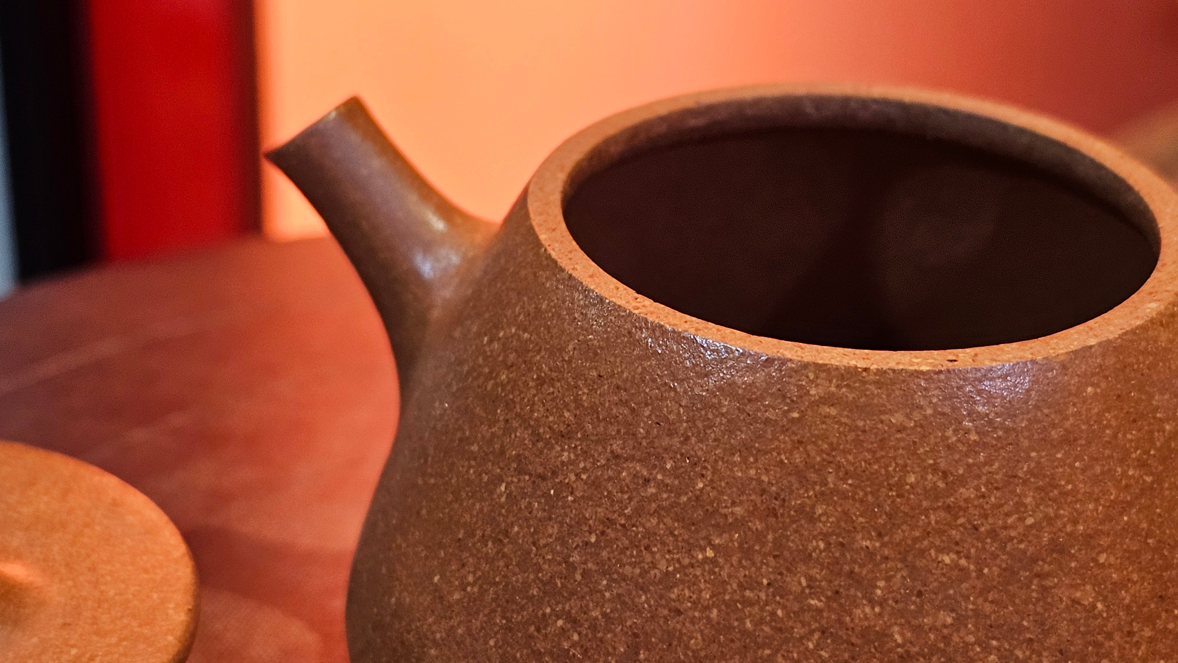 Shi Piao 石瓢 (Gao Shi Piao 高石瓢), 115.5ml, Huang Jiang Po Ni 黄降坡泥, by our Collaborative Craftsman Chen Hua Jun 陈华军 ~ Congratulations to Mr R.H., 1927hrs 14th May 2025, Lörzweiler, Germany 🇩🇪.