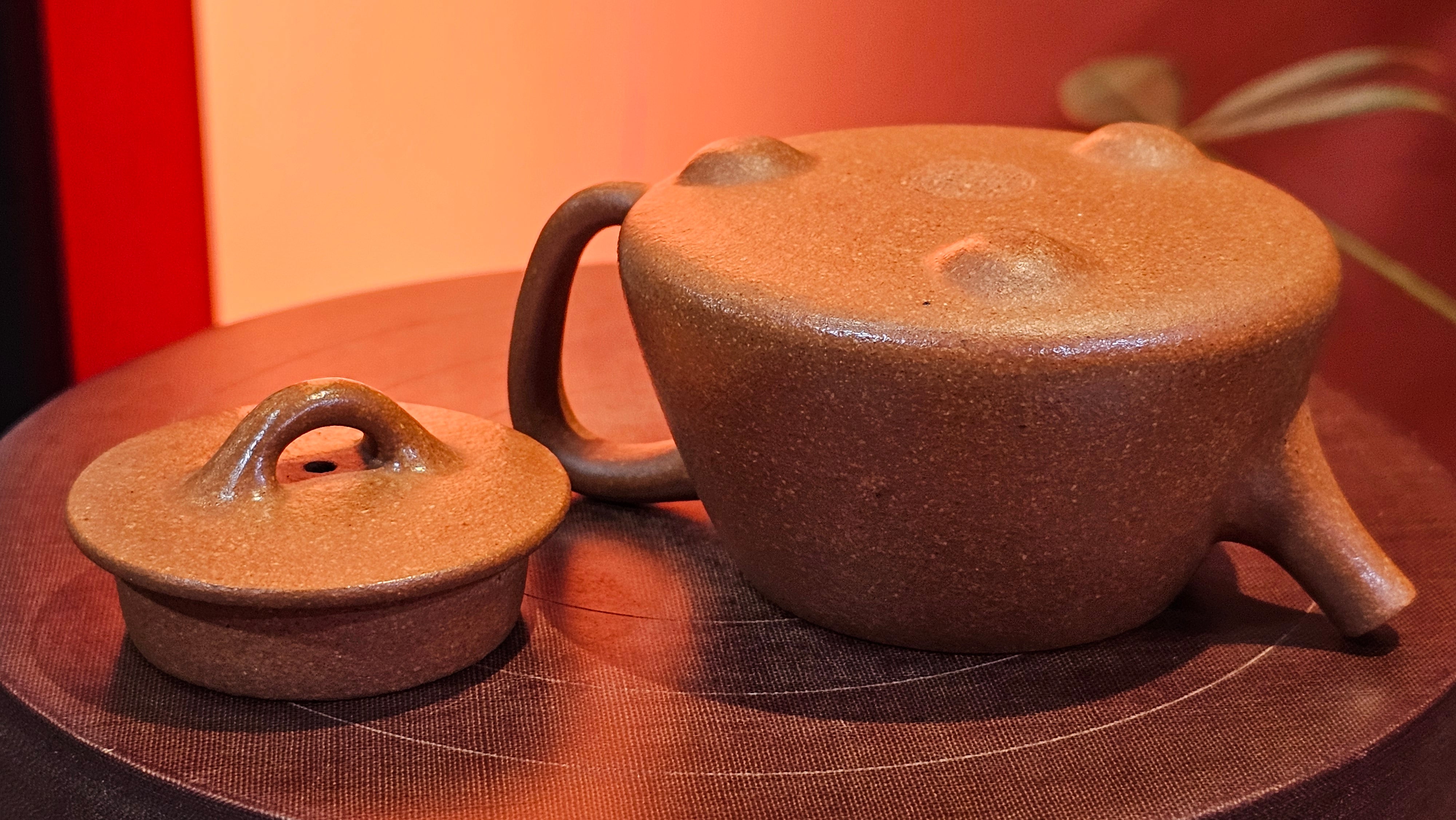 Shi Piao 石瓢 (Gao Shi Piao 高石瓢), 115.5ml, Huang Jiang Po Ni 黄降坡泥, by our Collaborative Craftsman Chen Hua Jun 陈华军 ~ Congratulations to Mr R.H., 1927hrs 14th May 2025, Lörzweiler, Germany 🇩🇪.