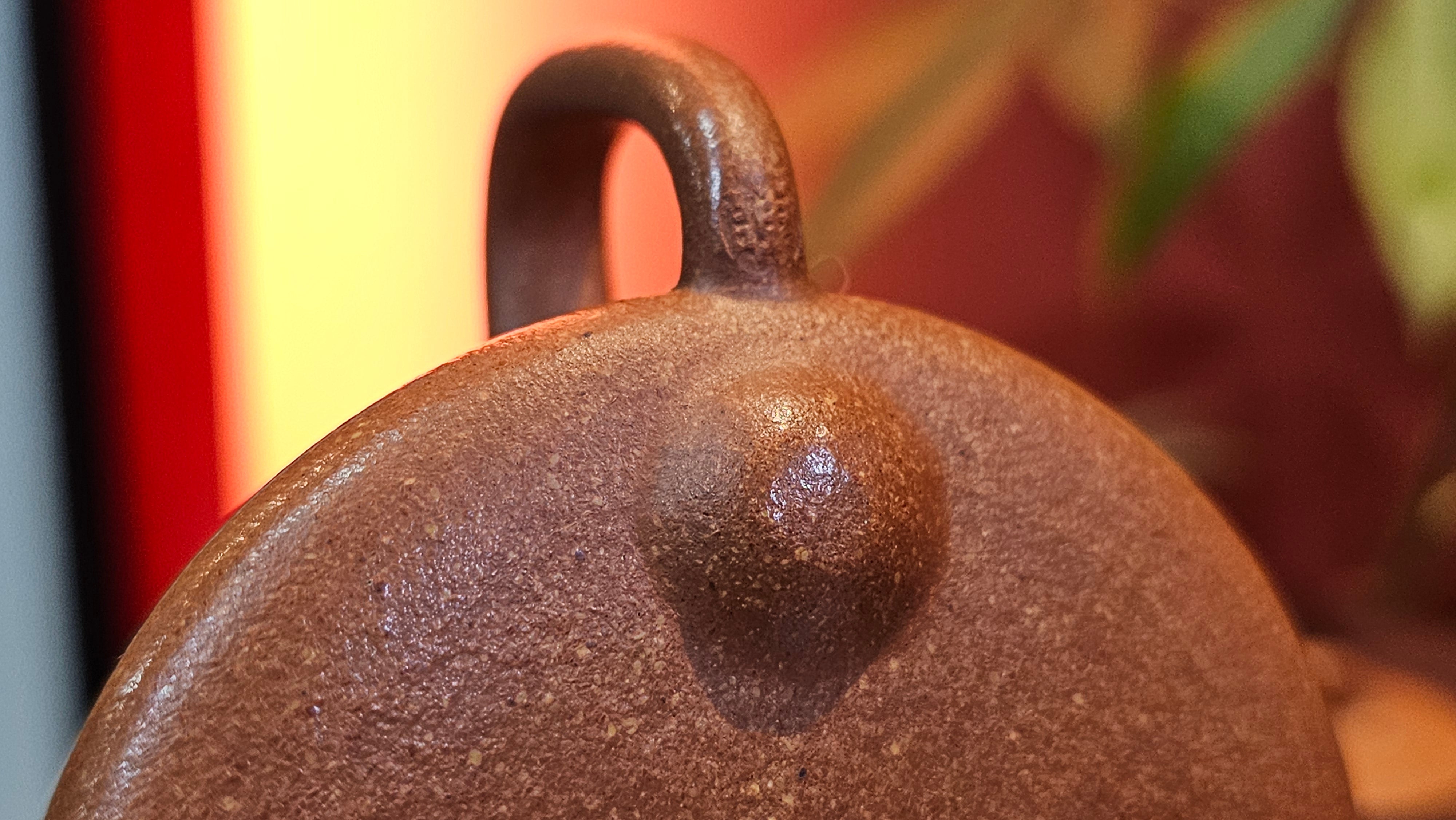 Shi Piao 石瓢 (Gao Shi Piao 高石瓢), 115.5ml, Huang Jiang Po Ni 黄降坡泥, by our Collaborative Craftsman Chen Hua Jun 陈华军 ~ Congratulations to Mr R.H., 1927hrs 14th May 2025, Lörzweiler, Germany 🇩🇪.