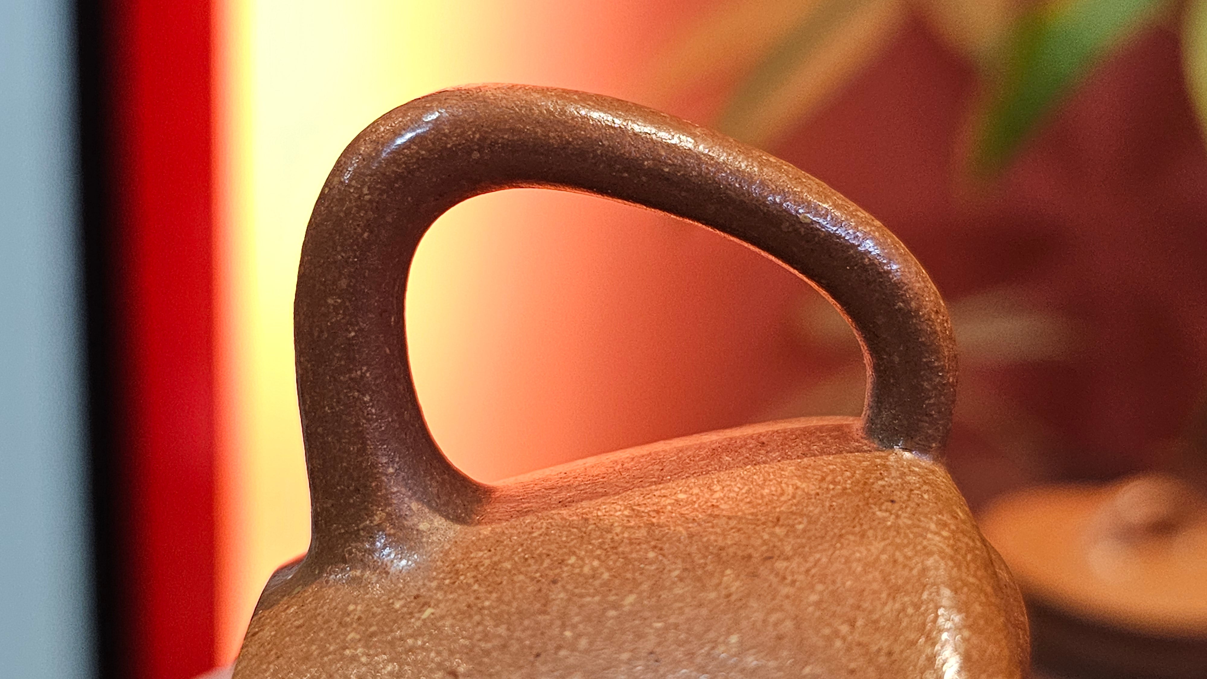 Shi Piao 石瓢 (Gao Shi Piao 高石瓢), 115.5ml, Huang Jiang Po Ni 黄降坡泥, by our Collaborative Craftsman Chen Hua Jun 陈华军 ~ Congratulations to Mr R.H., 1927hrs 14th May 2025, Lörzweiler, Germany 🇩🇪.