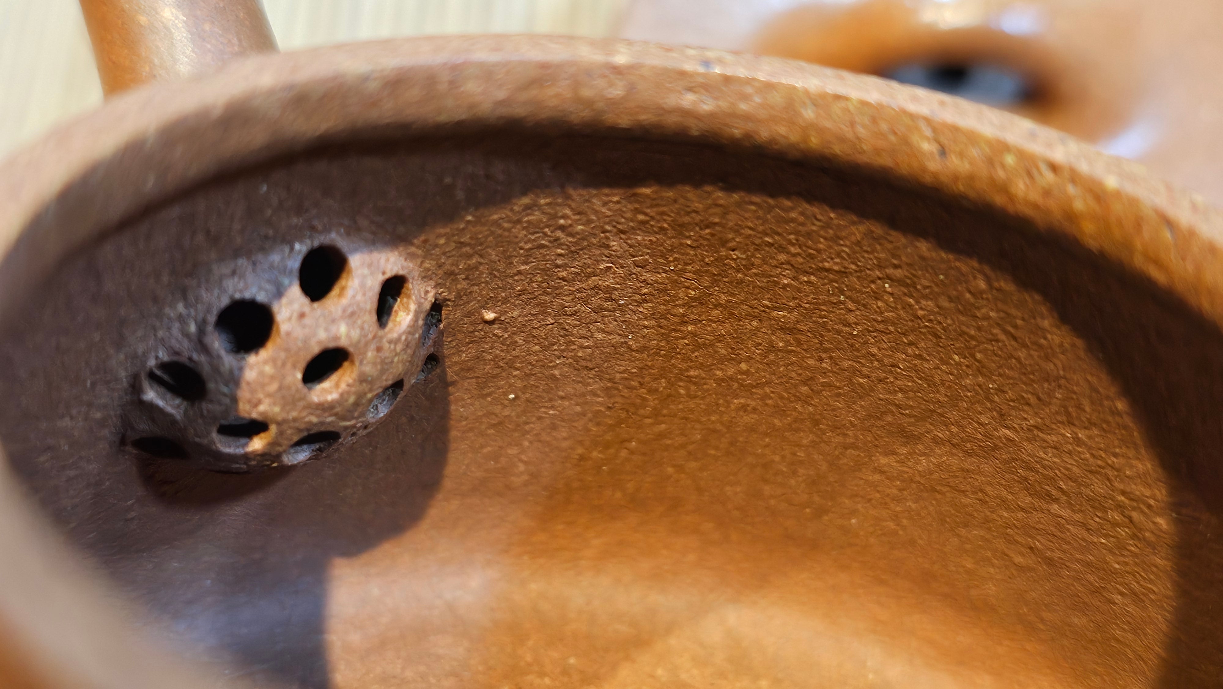 Shi Piao 石瓢 (Gao Shi Piao 高石瓢), 115.5ml, Huang Jiang Po Ni 黄降坡泥, by our Collaborative Craftsman Chen Hua Jun 陈华军 ~ Congratulations to Mr R.H., 1927hrs 14th May 2025, Lörzweiler, Germany 🇩🇪.