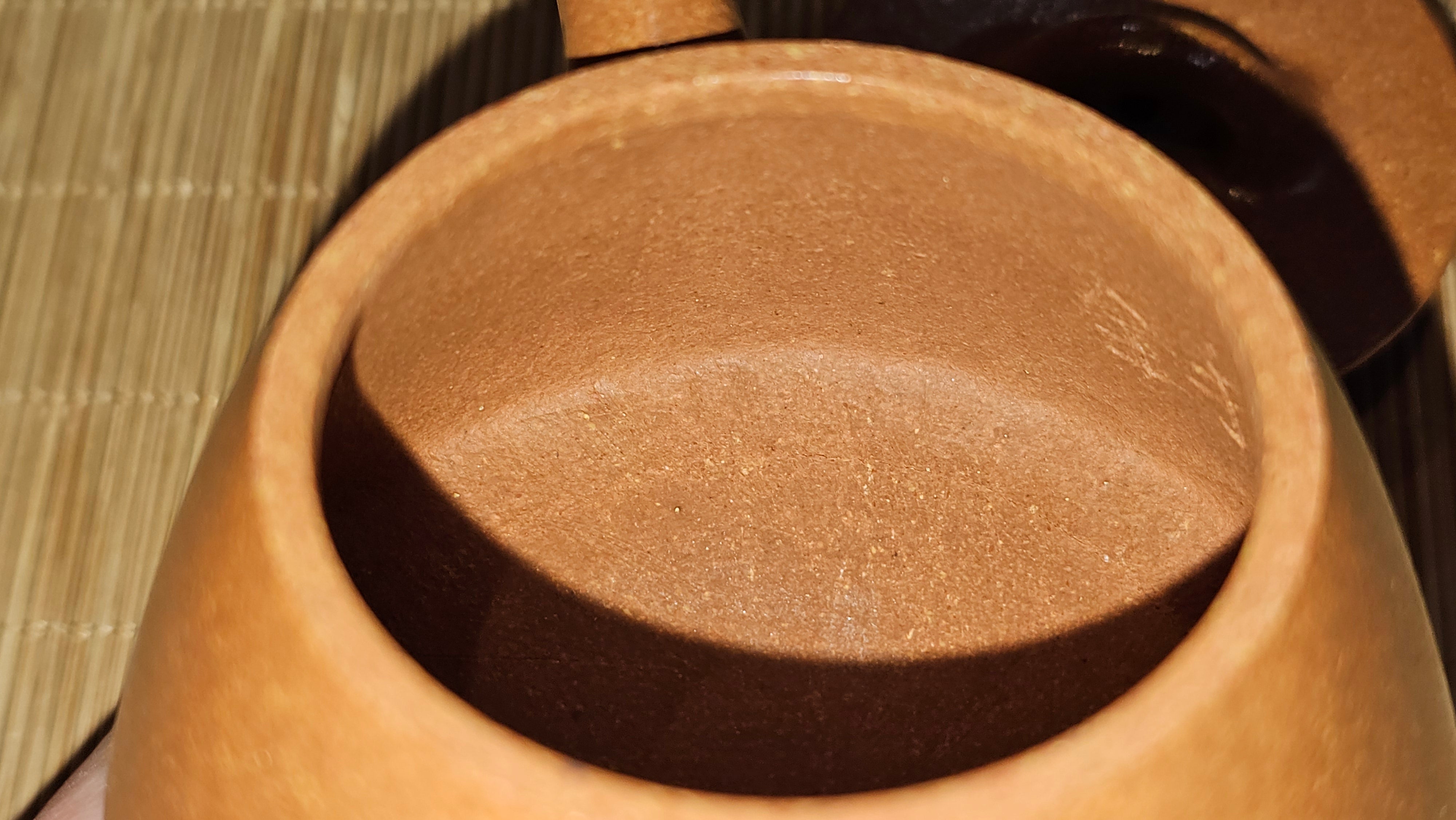 Shi Piao 石瓢 (Gao Shi Piao 高石瓢), 115.5ml, Huang Jiang Po Ni 黄降坡泥, by our Collaborative Craftsman Chen Hua Jun 陈华军 ~ Congratulations to Mr R.H., 1927hrs 14th May 2025, Lörzweiler, Germany 🇩🇪.