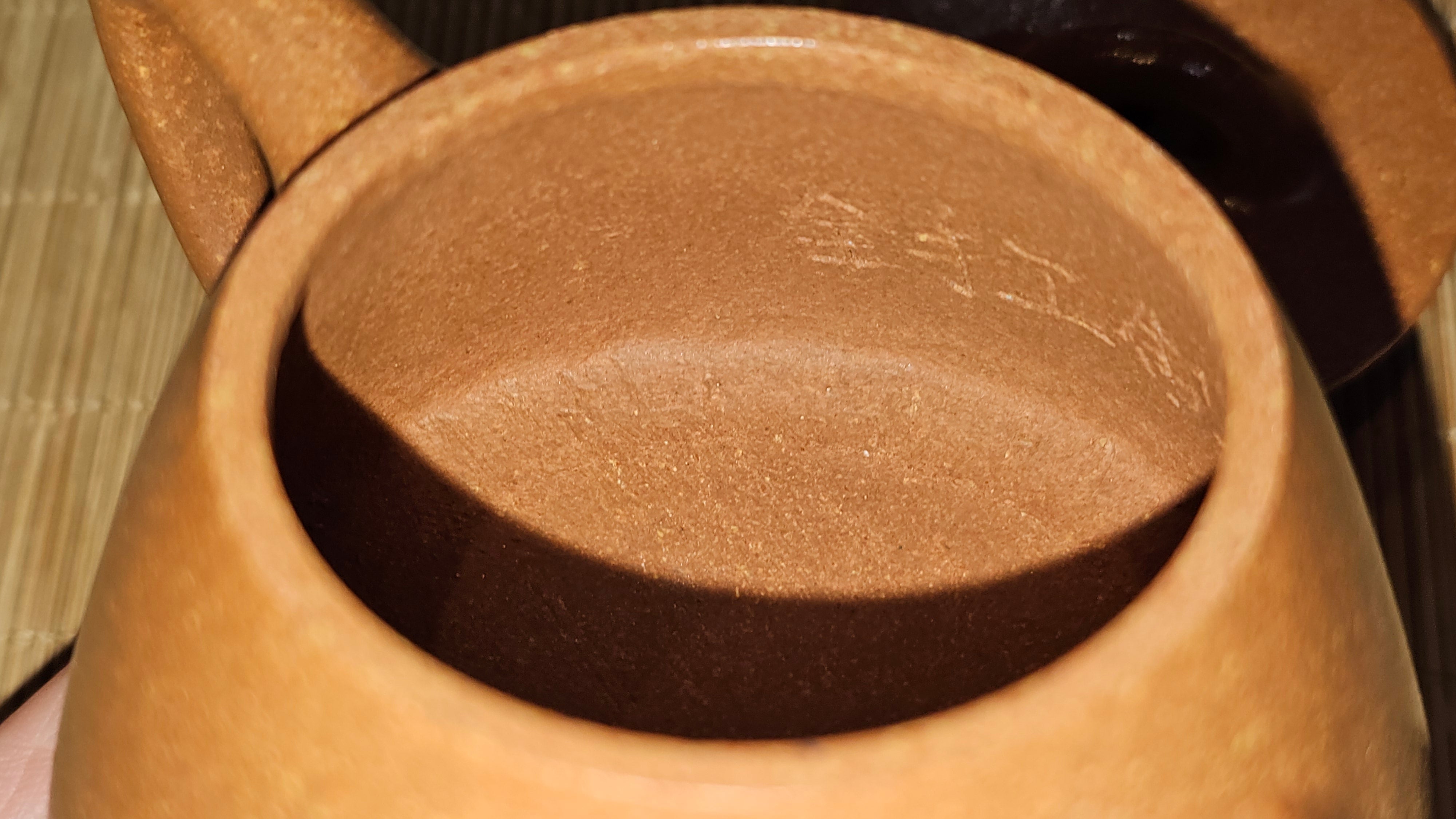 Shi Piao 石瓢 (Gao Shi Piao 高石瓢), 115.5ml, Huang Jiang Po Ni 黄降坡泥, by our Collaborative Craftsman Chen Hua Jun 陈华军 ~ Congratulations to Mr R.H., 1927hrs 14th May 2025, Lörzweiler, Germany 🇩🇪.