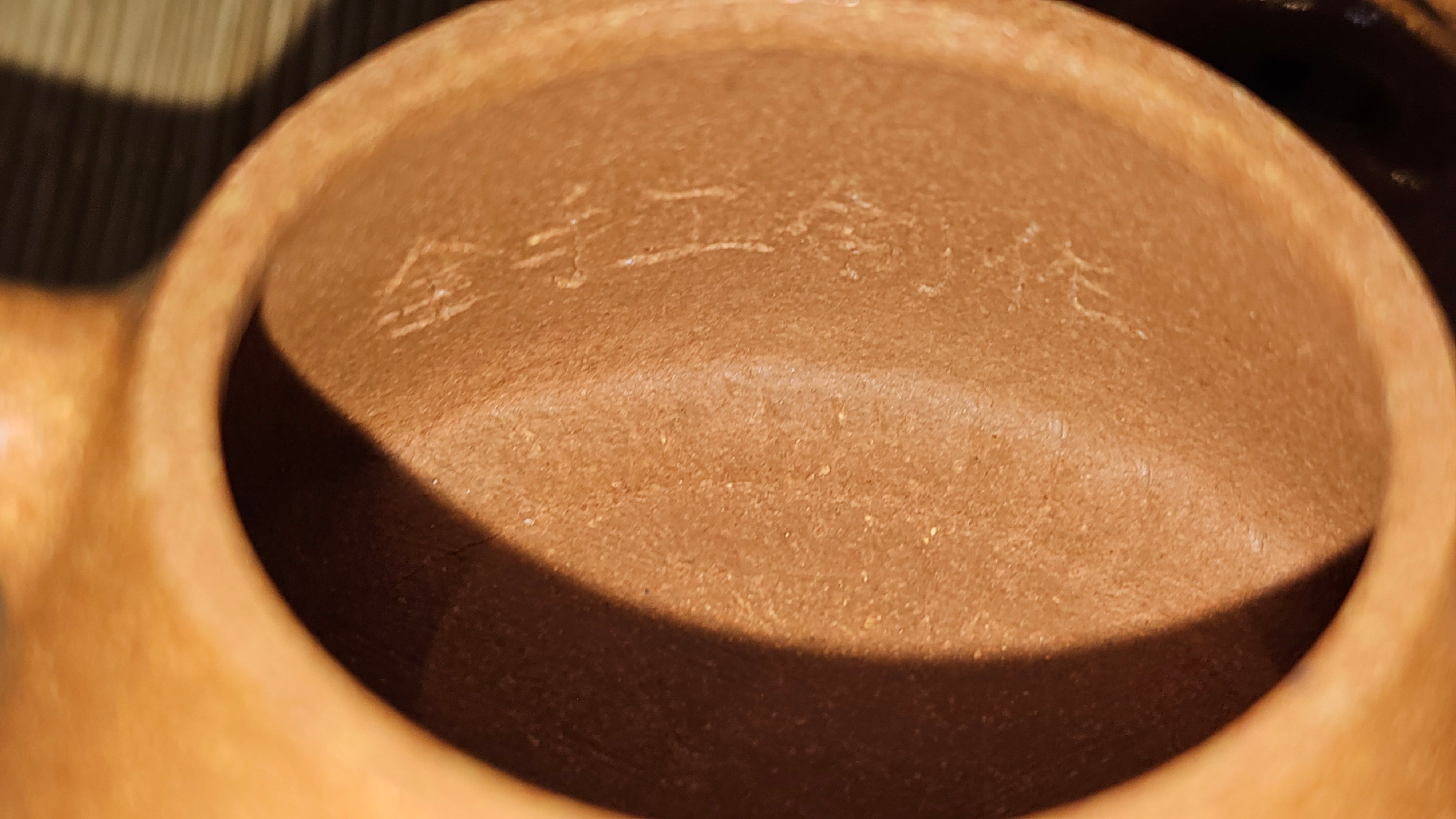 Shi Piao 石瓢 (Gao Shi Piao 高石瓢), 115.5ml, Huang Jiang Po Ni 黄降坡泥, by our Collaborative Craftsman Chen Hua Jun 陈华军 ~ Congratulations to Mr R.H., 1927hrs 14th May 2025, Lörzweiler, Germany 🇩🇪.