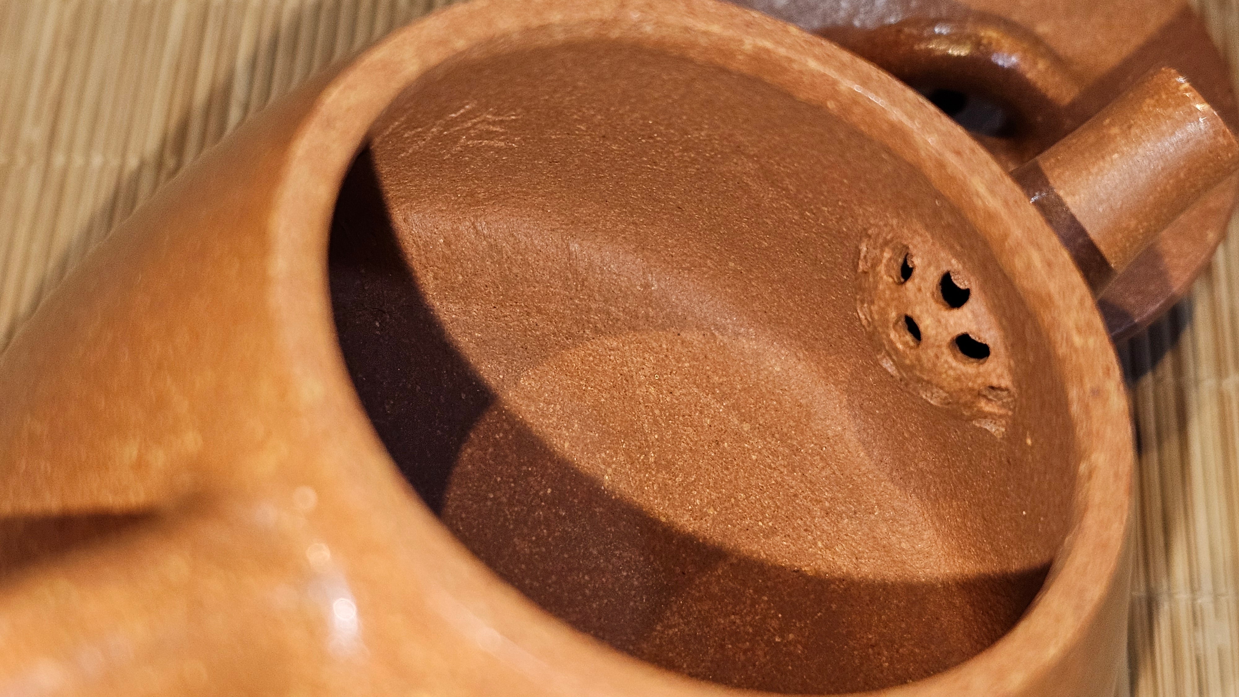 Shi Piao 石瓢 (Gao Shi Piao 高石瓢), 115.5ml, Huang Jiang Po Ni 黄降坡泥, by our Collaborative Craftsman Chen Hua Jun 陈华军 ~ Congratulations to Mr R.H., 1927hrs 14th May 2025, Lörzweiler, Germany 🇩🇪.