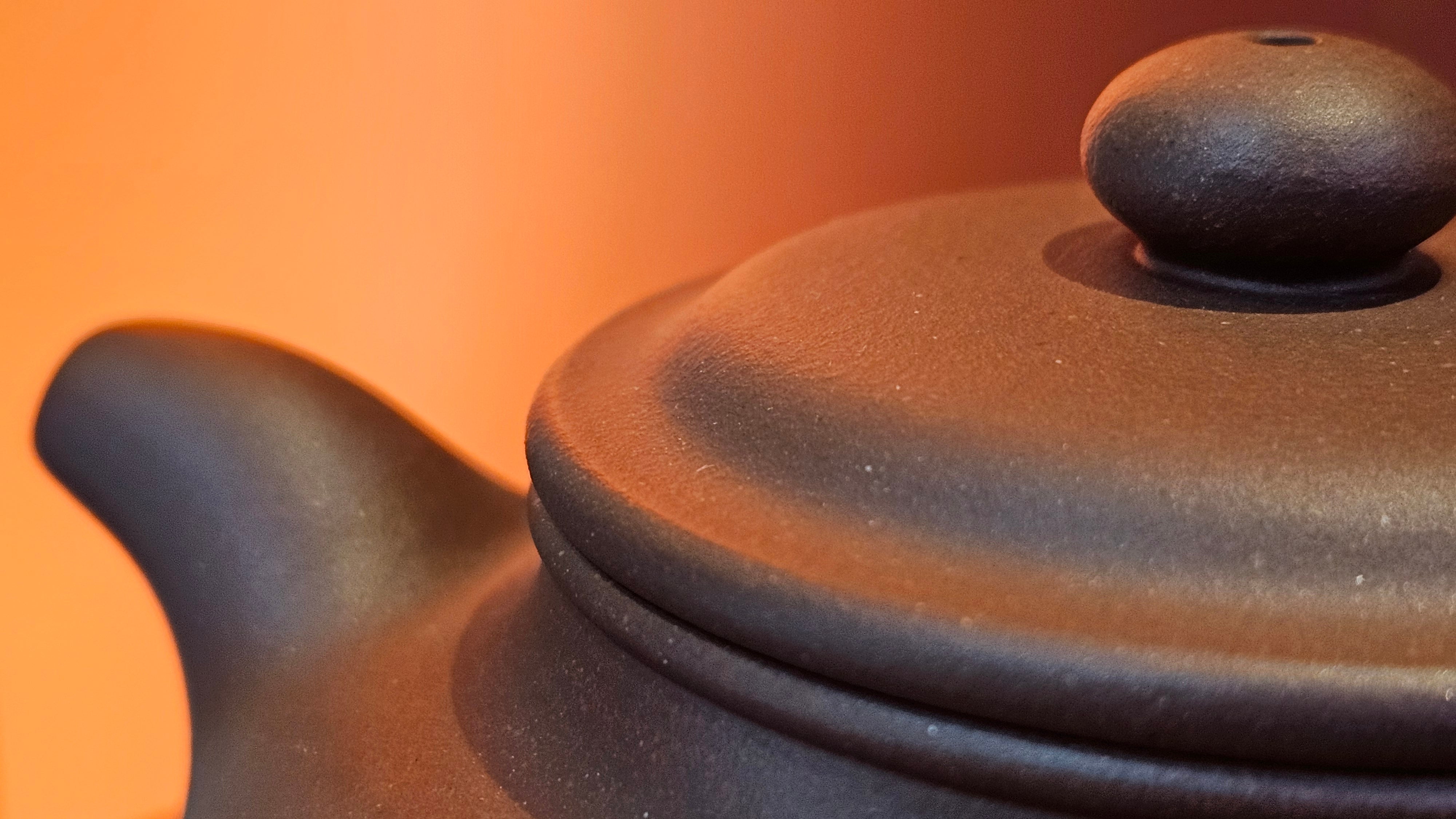 Fang Gu 仿古, 219.5ml, Di Cao Qing Zi Ni 底槽青紫泥, by our Collaborative Craftsman Chen Fa Chu 陈法初 ~ Congratulations to Mr J.M., 1532hrs 15th May 2025, Lake Wales, FL.