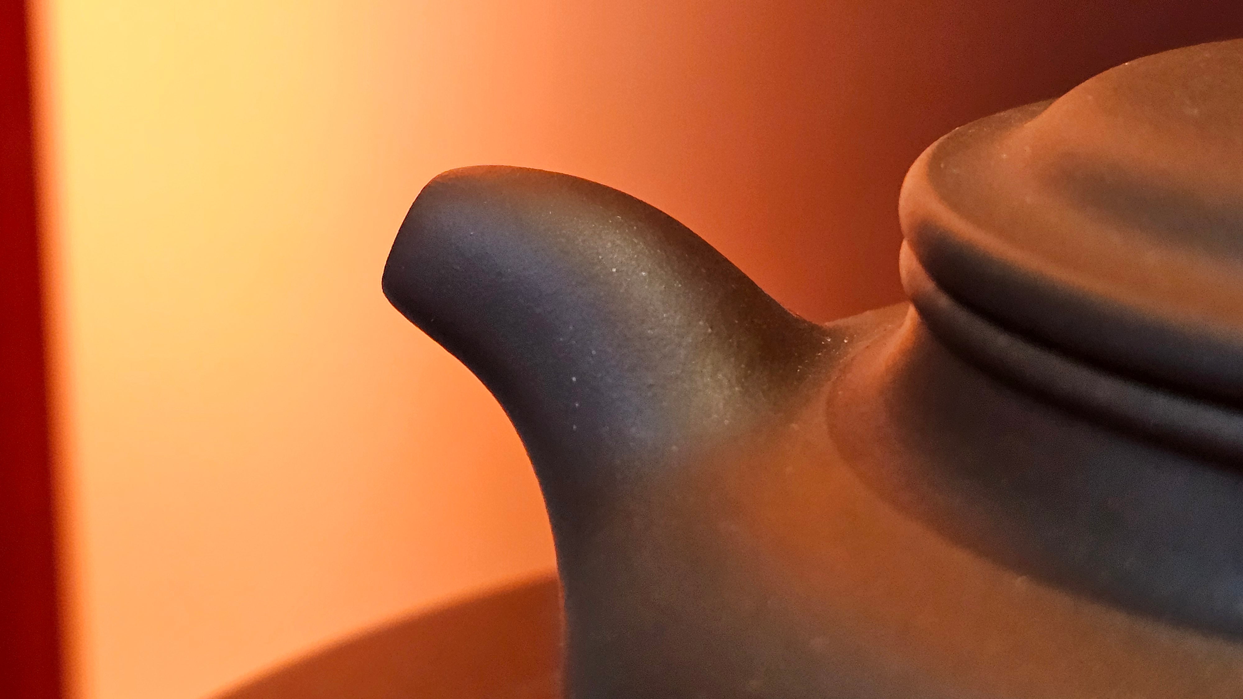 Fang Gu 仿古, 219.5ml, Di Cao Qing Zi Ni 底槽青紫泥, by our Collaborative Craftsman Chen Fa Chu 陈法初 ~ Congratulations to Mr J.M., 1532hrs 15th May 2025, Lake Wales, FL.