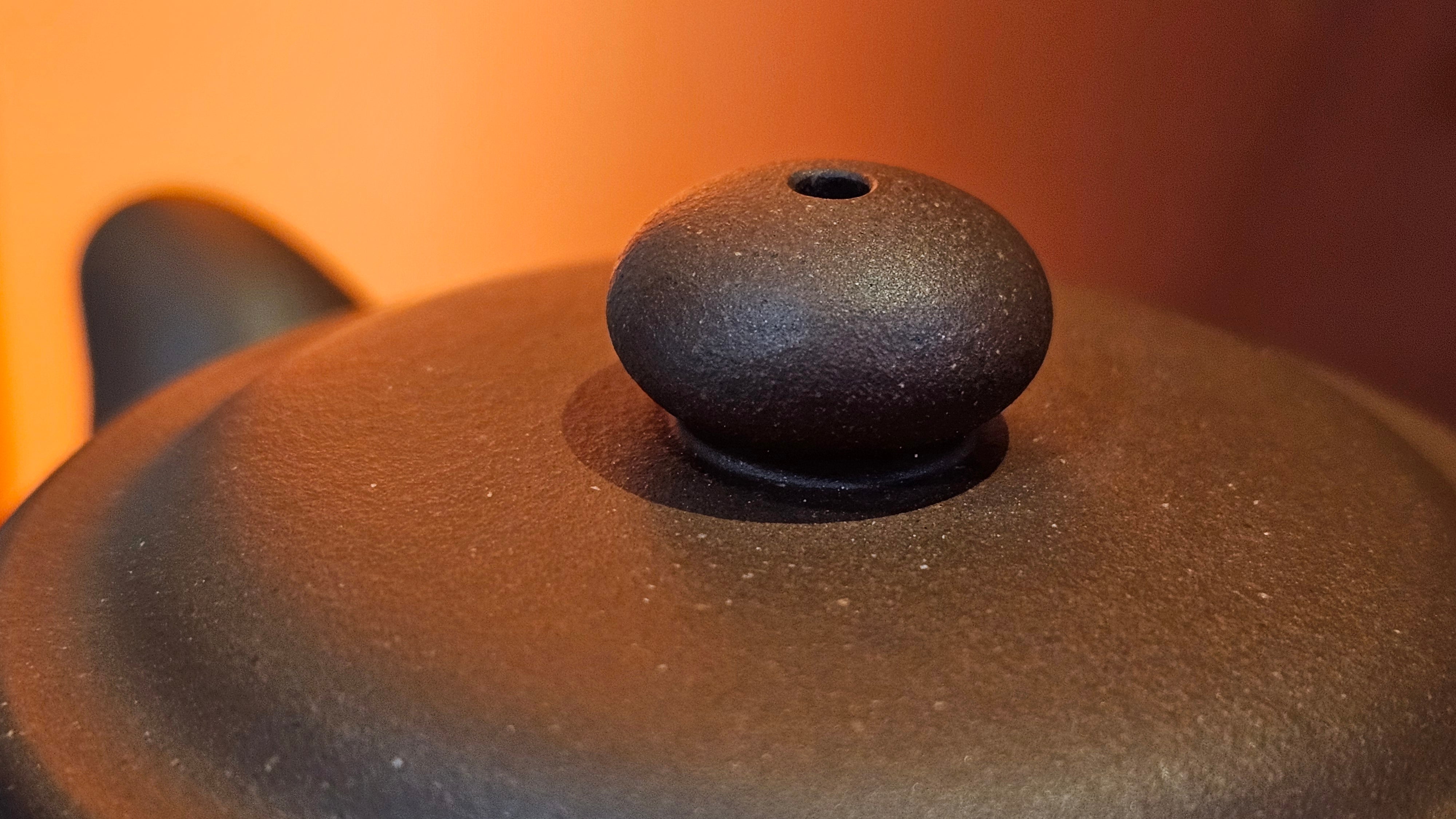 Fang Gu 仿古, 219.5ml, Di Cao Qing Zi Ni 底槽青紫泥, by our Collaborative Craftsman Chen Fa Chu 陈法初 ~ Congratulations to Mr J.M., 1532hrs 15th May 2025, Lake Wales, FL.