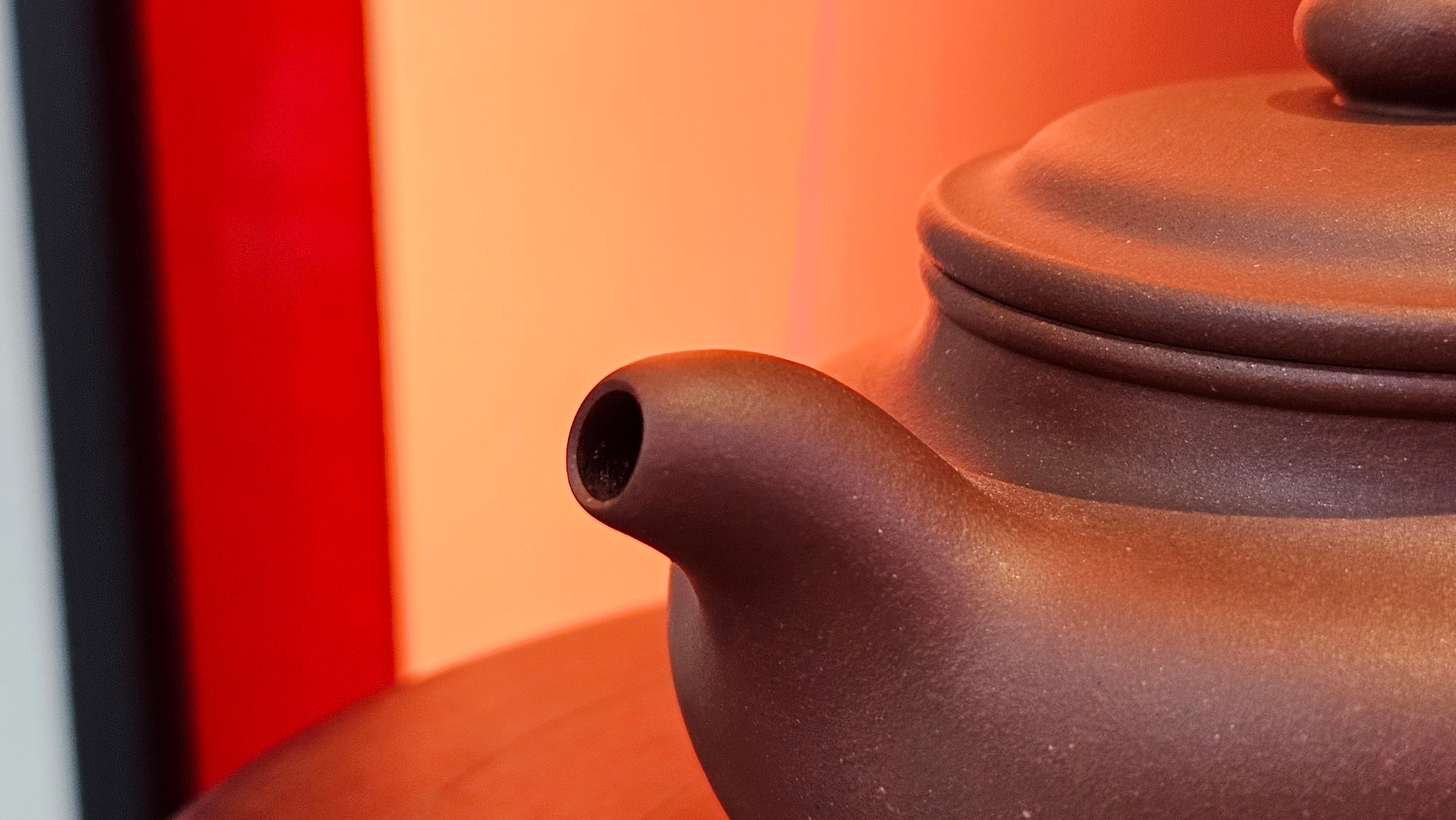 Fang Gu 仿古, 219.5ml, Di Cao Qing Zi Ni 底槽青紫泥, by our Collaborative Craftsman Chen Fa Chu 陈法初 ~ Congratulations to Mr J.M., 1532hrs 15th May 2025, Lake Wales, FL.