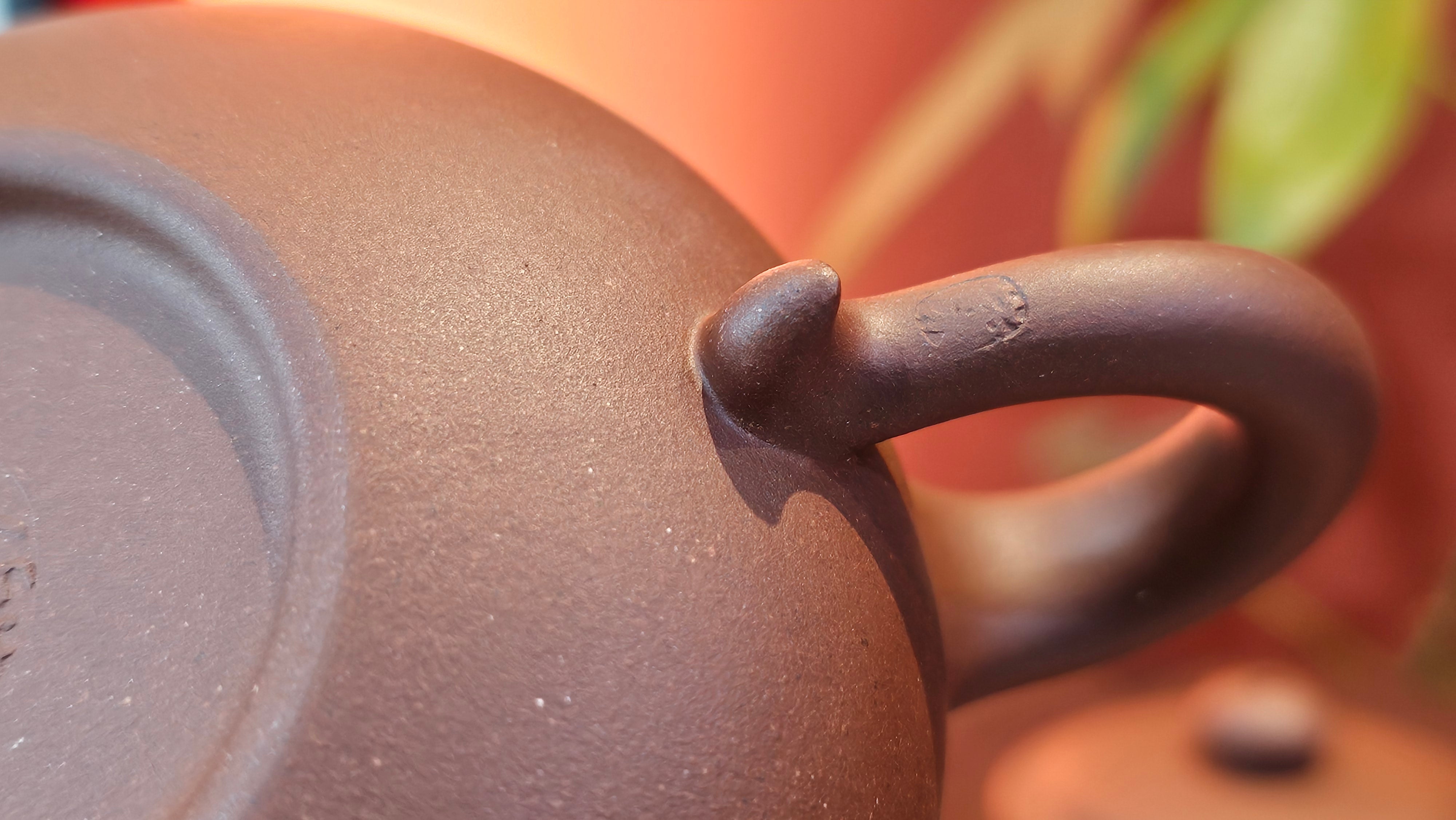 Fang Gu 仿古, 219.5ml, Di Cao Qing Zi Ni 底槽青紫泥, by our Collaborative Craftsman Chen Fa Chu 陈法初 ~ Congratulations to Mr J.M., 1532hrs 15th May 2025, Lake Wales, FL.