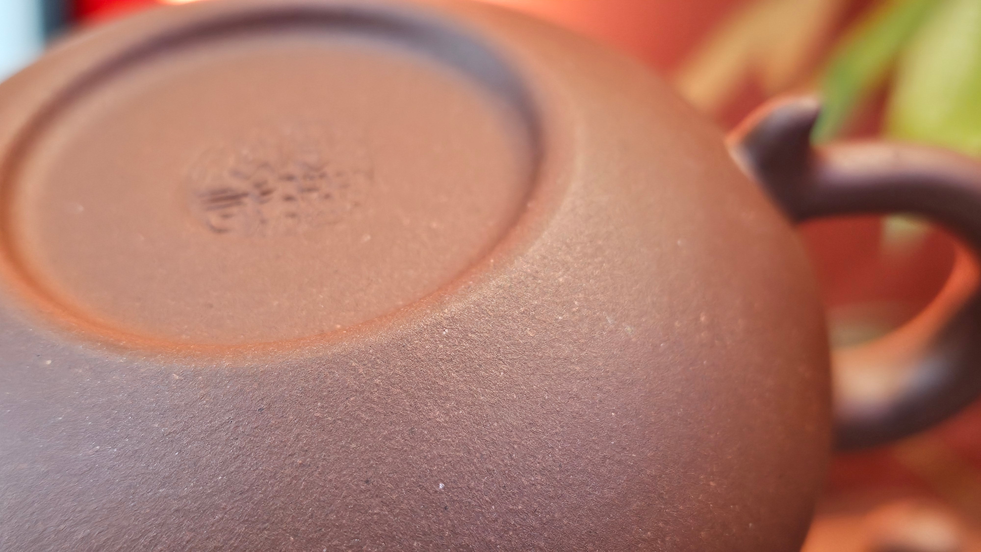 Fang Gu 仿古, 219.5ml, Di Cao Qing Zi Ni 底槽青紫泥, by our Collaborative Craftsman Chen Fa Chu 陈法初 ~ Congratulations to Mr J.M., 1532hrs 15th May 2025, Lake Wales, FL.