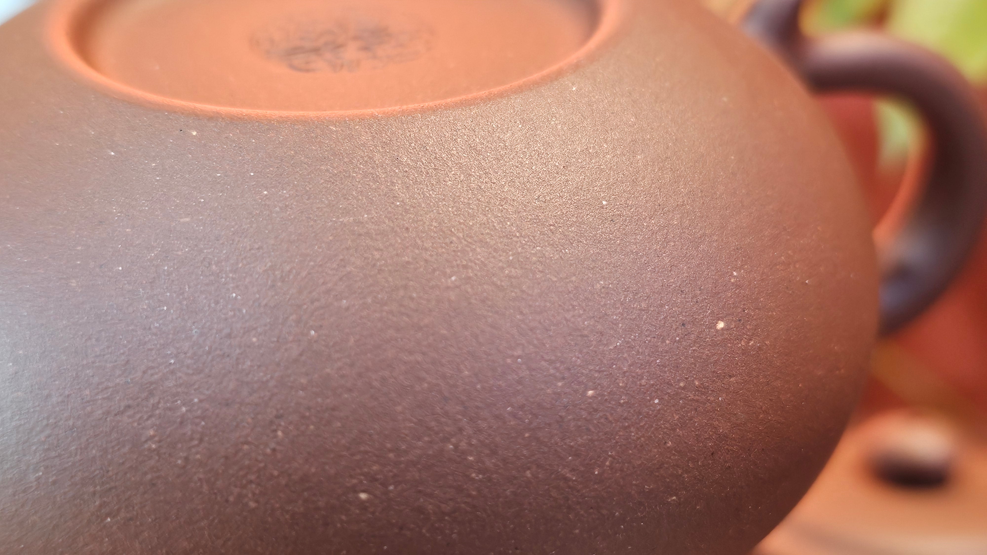 Fang Gu 仿古, 219.5ml, Di Cao Qing Zi Ni 底槽青紫泥, by our Collaborative Craftsman Chen Fa Chu 陈法初 ~ Congratulations to Mr J.M., 1532hrs 15th May 2025, Lake Wales, FL.