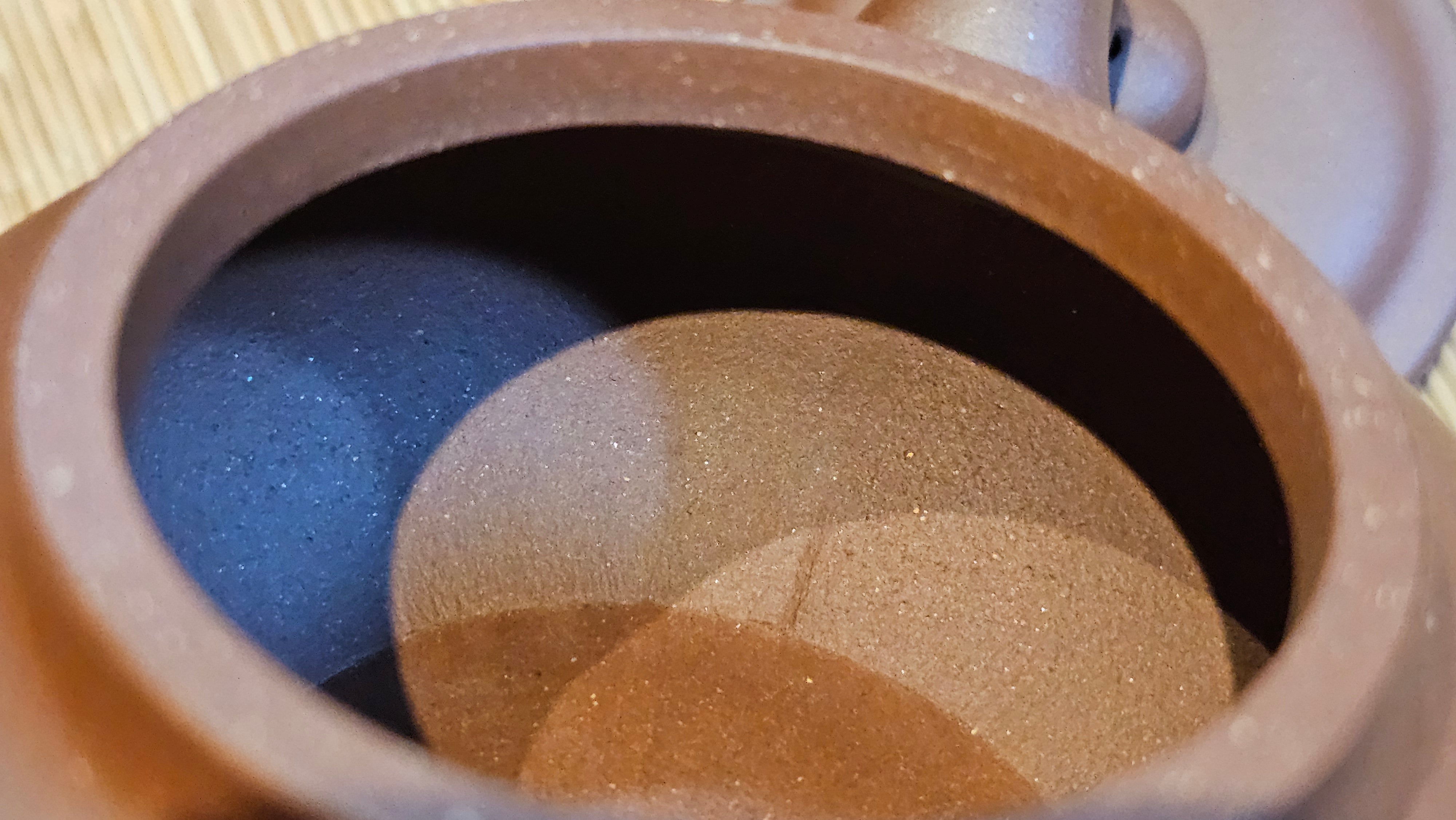 Fang Gu 仿古, 219.5ml, Di Cao Qing Zi Ni 底槽青紫泥, by our Collaborative Craftsman Chen Fa Chu 陈法初 ~ Congratulations to Mr J.M., 1532hrs 15th May 2025, Lake Wales, FL.