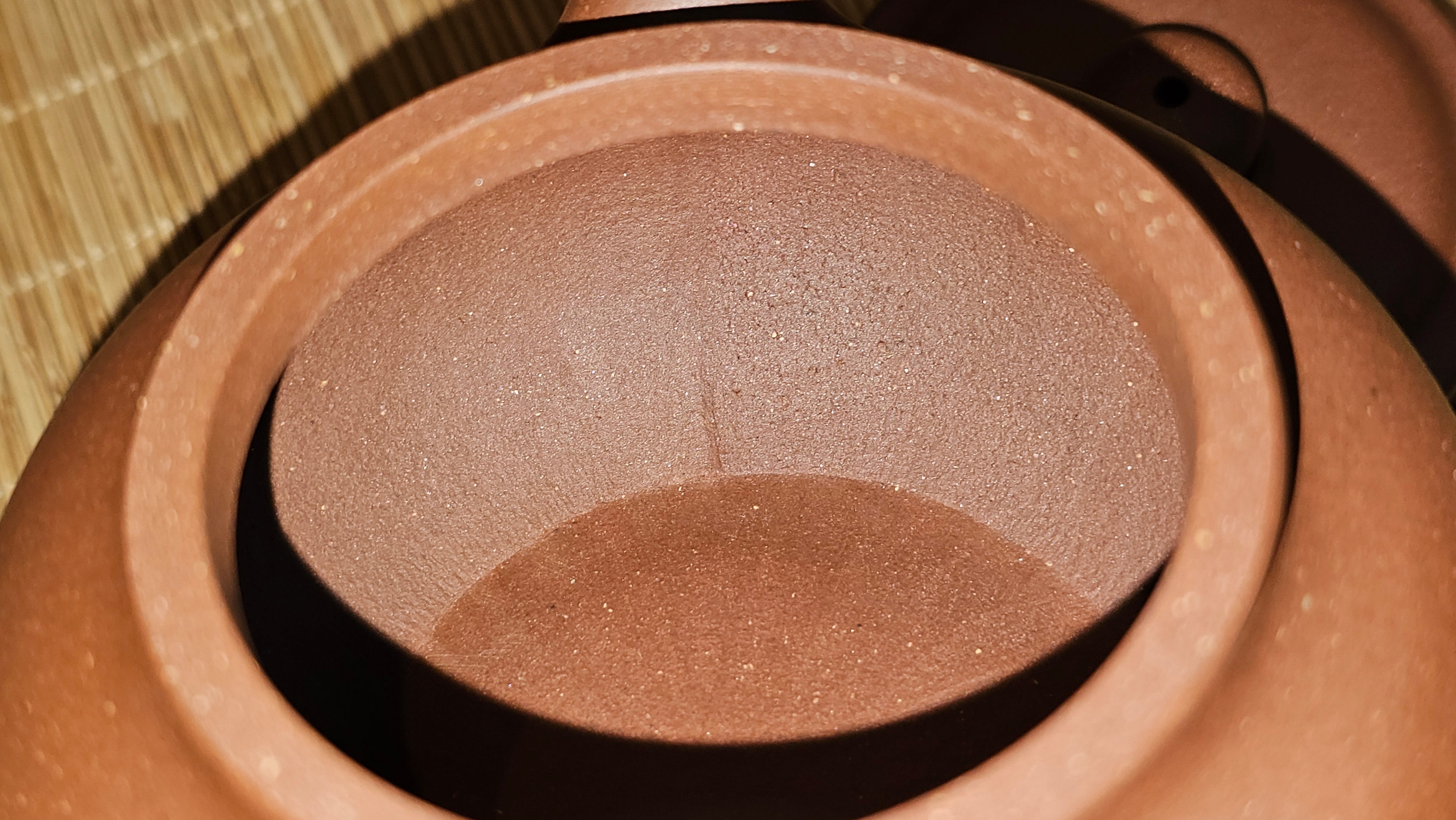 Fang Gu 仿古, 219.5ml, Di Cao Qing Zi Ni 底槽青紫泥, by our Collaborative Craftsman Chen Fa Chu 陈法初 ~ Congratulations to Mr J.M., 1532hrs 15th May 2025, Lake Wales, FL.