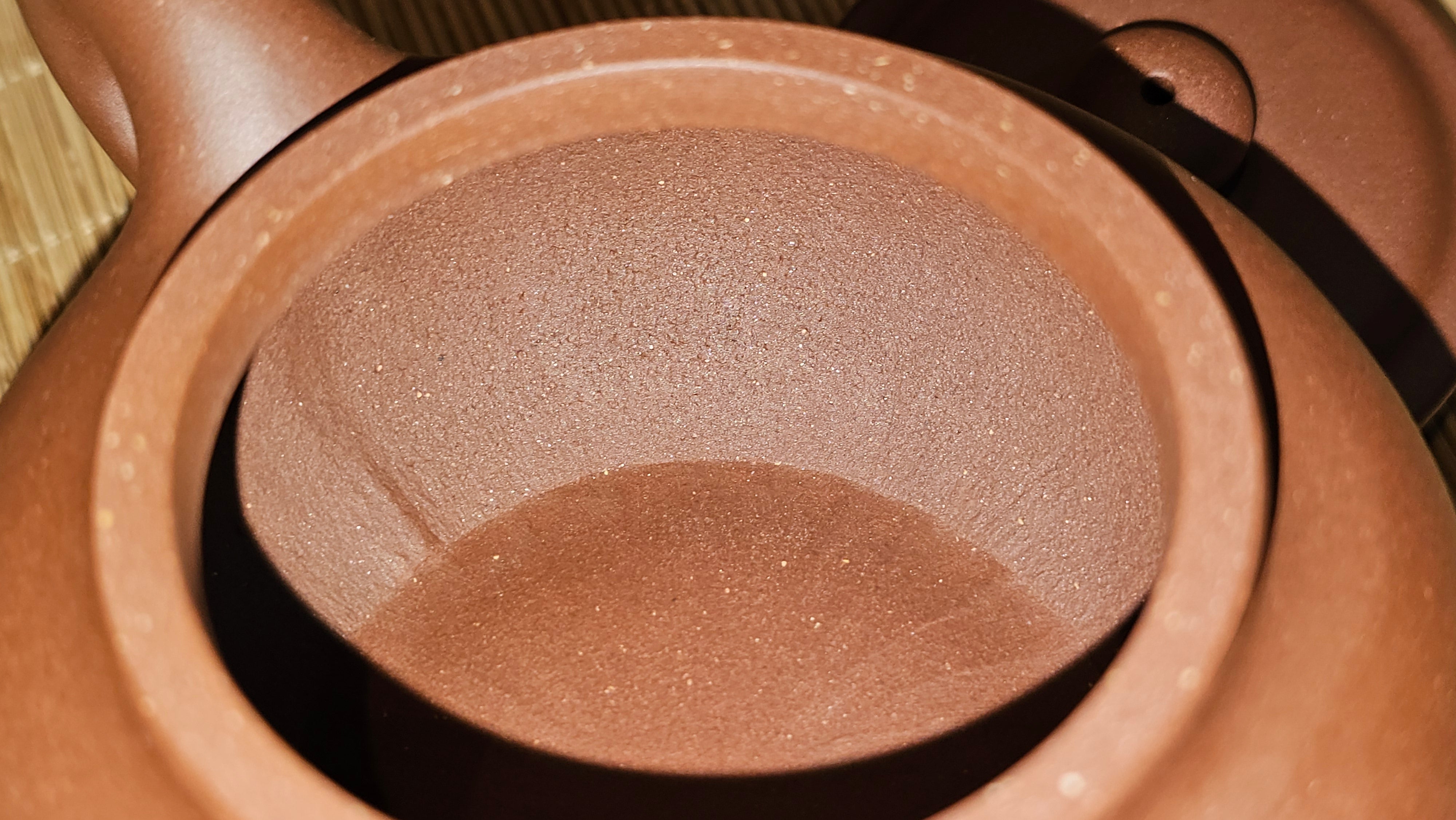 Fang Gu 仿古, 219.5ml, Di Cao Qing Zi Ni 底槽青紫泥, by our Collaborative Craftsman Chen Fa Chu 陈法初 ~ Congratulations to Mr J.M., 1532hrs 15th May 2025, Lake Wales, FL.