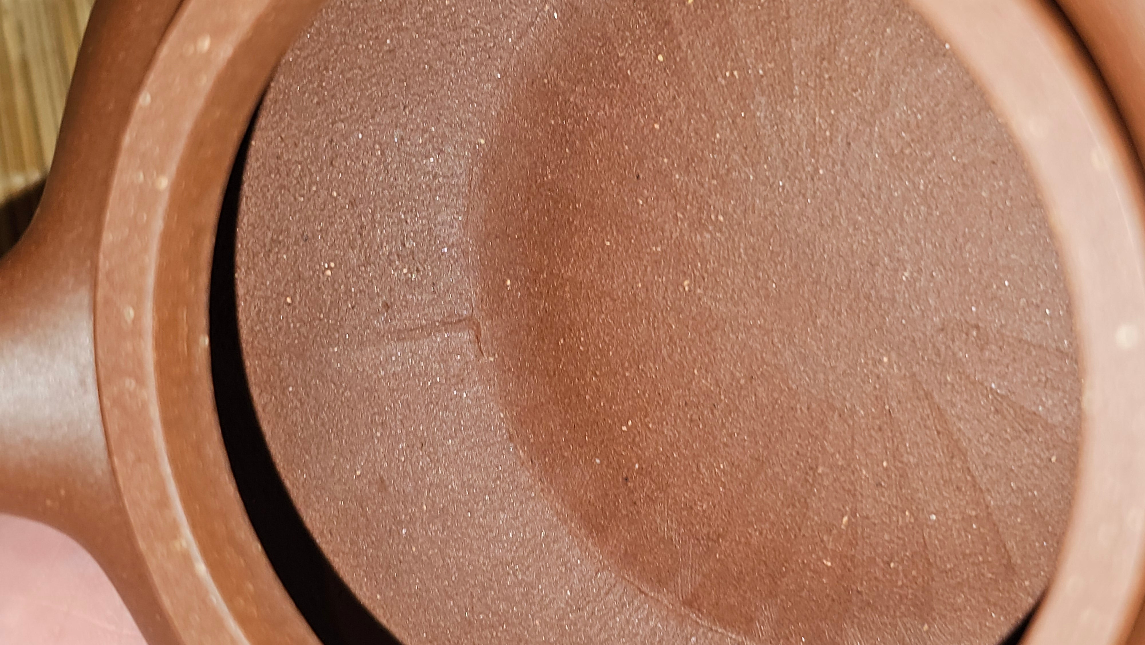 Fang Gu 仿古, 219.5ml, Di Cao Qing Zi Ni 底槽青紫泥, by our Collaborative Craftsman Chen Fa Chu 陈法初 ~ Congratulations to Mr J.M., 1532hrs 15th May 2025, Lake Wales, FL.