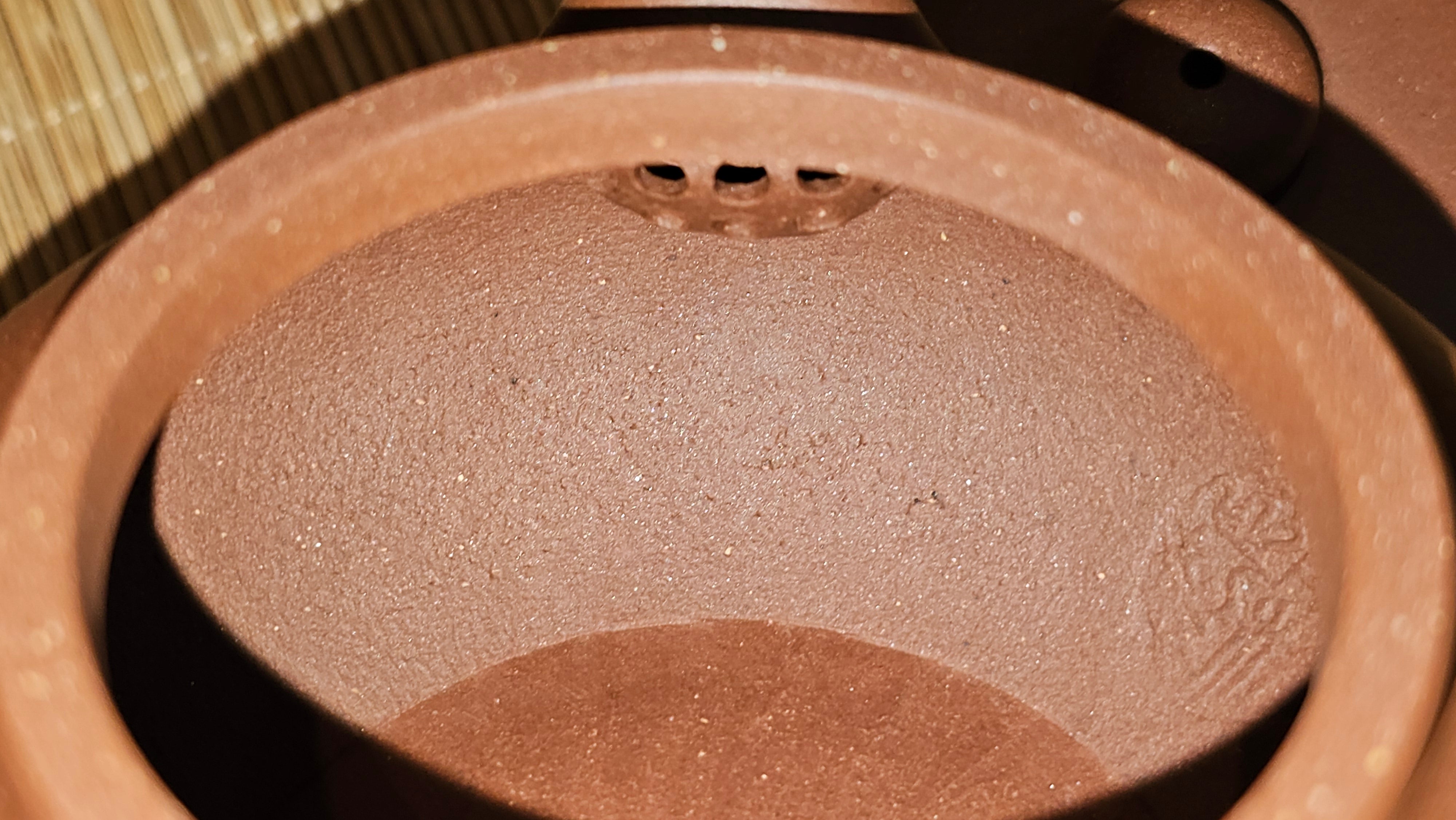 Fang Gu 仿古, 219.5ml, Di Cao Qing Zi Ni 底槽青紫泥, by our Collaborative Craftsman Chen Fa Chu 陈法初 ~ Congratulations to Mr J.M., 1532hrs 15th May 2025, Lake Wales, FL.