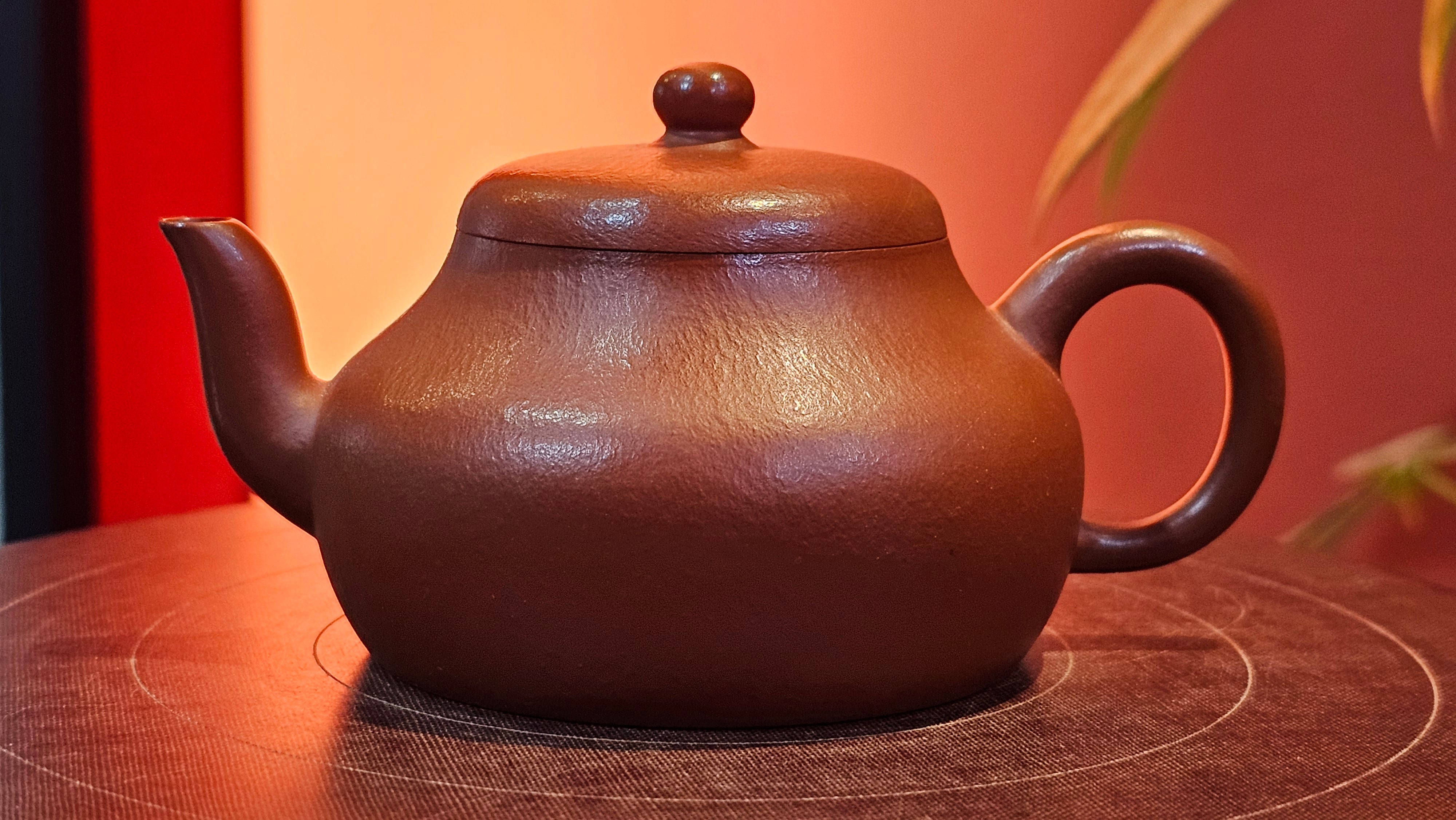 Jun De 君德, 119.3ml, Xiao Mei Yao Zhu Ni 小煤窑朱泥,  by our Collaborative Senior Craftsman Chen Yue Fei 陈跃飞 ~ Congratulations to Mr K.M., 1629hrs 23rd May 2025, Kraków, Poland 🇵🇱.