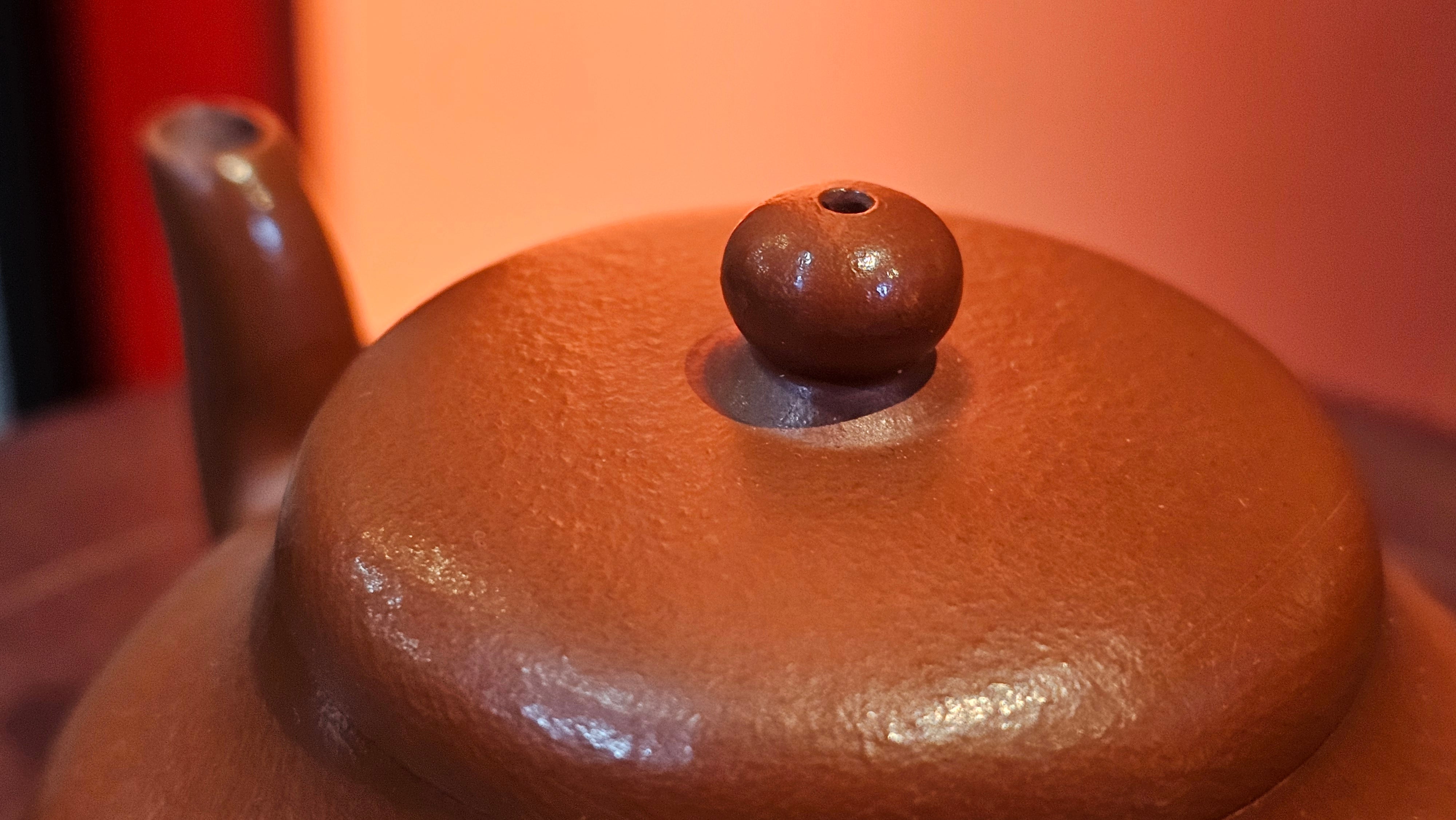 Jun De 君德, 119.3ml, Xiao Mei Yao Zhu Ni 小煤窑朱泥,  by our Collaborative Senior Craftsman Chen Yue Fei 陈跃飞 ~ Congratulations to Mr K.M., 1629hrs 23rd May 2025, Kraków, Poland 🇵🇱.