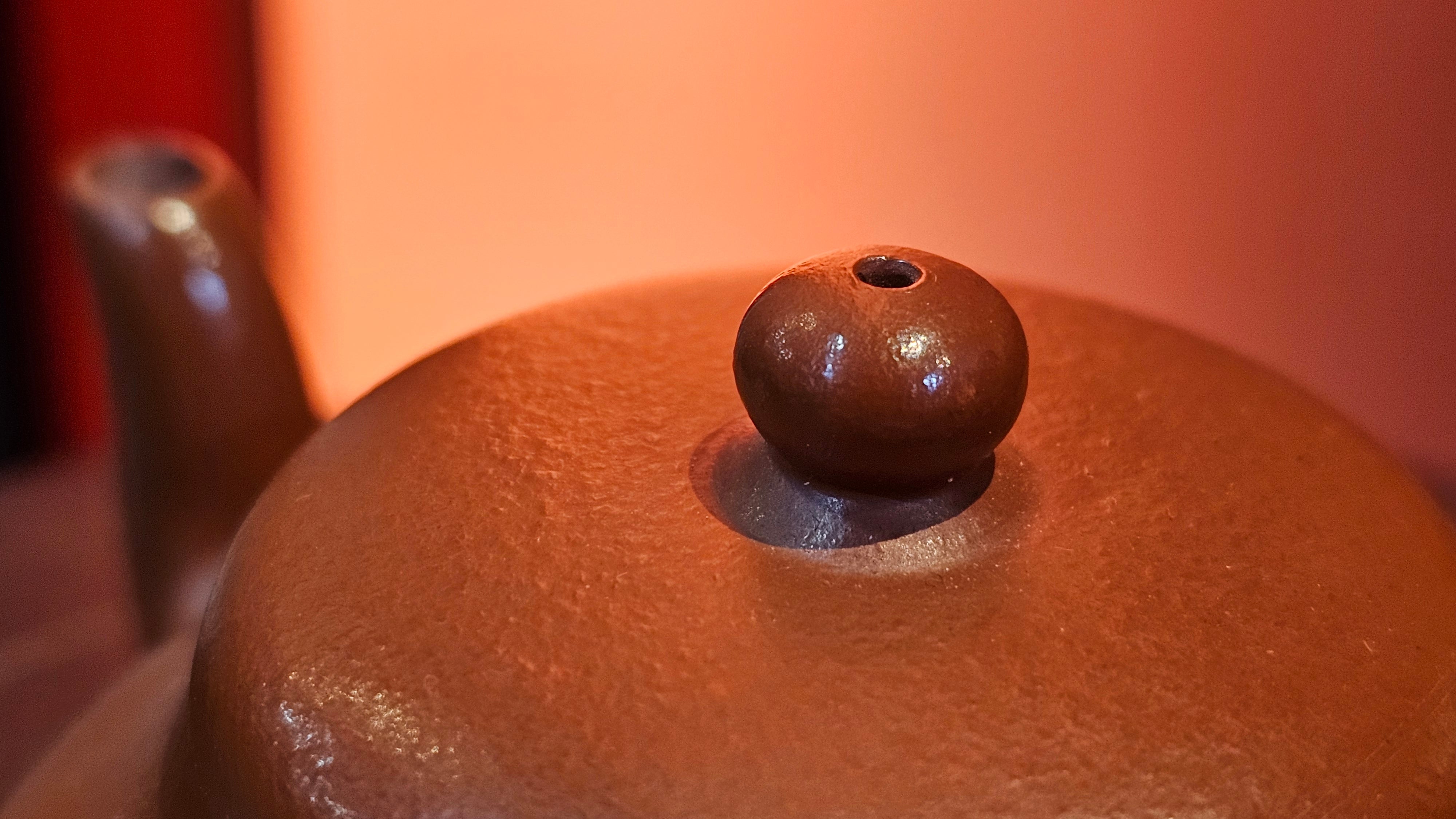 Jun De 君德, 119.3ml, Xiao Mei Yao Zhu Ni 小煤窑朱泥,  by our Collaborative Senior Craftsman Chen Yue Fei 陈跃飞 ~ Congratulations to Mr K.M., 1629hrs 23rd May 2025, Kraków, Poland 🇵🇱.