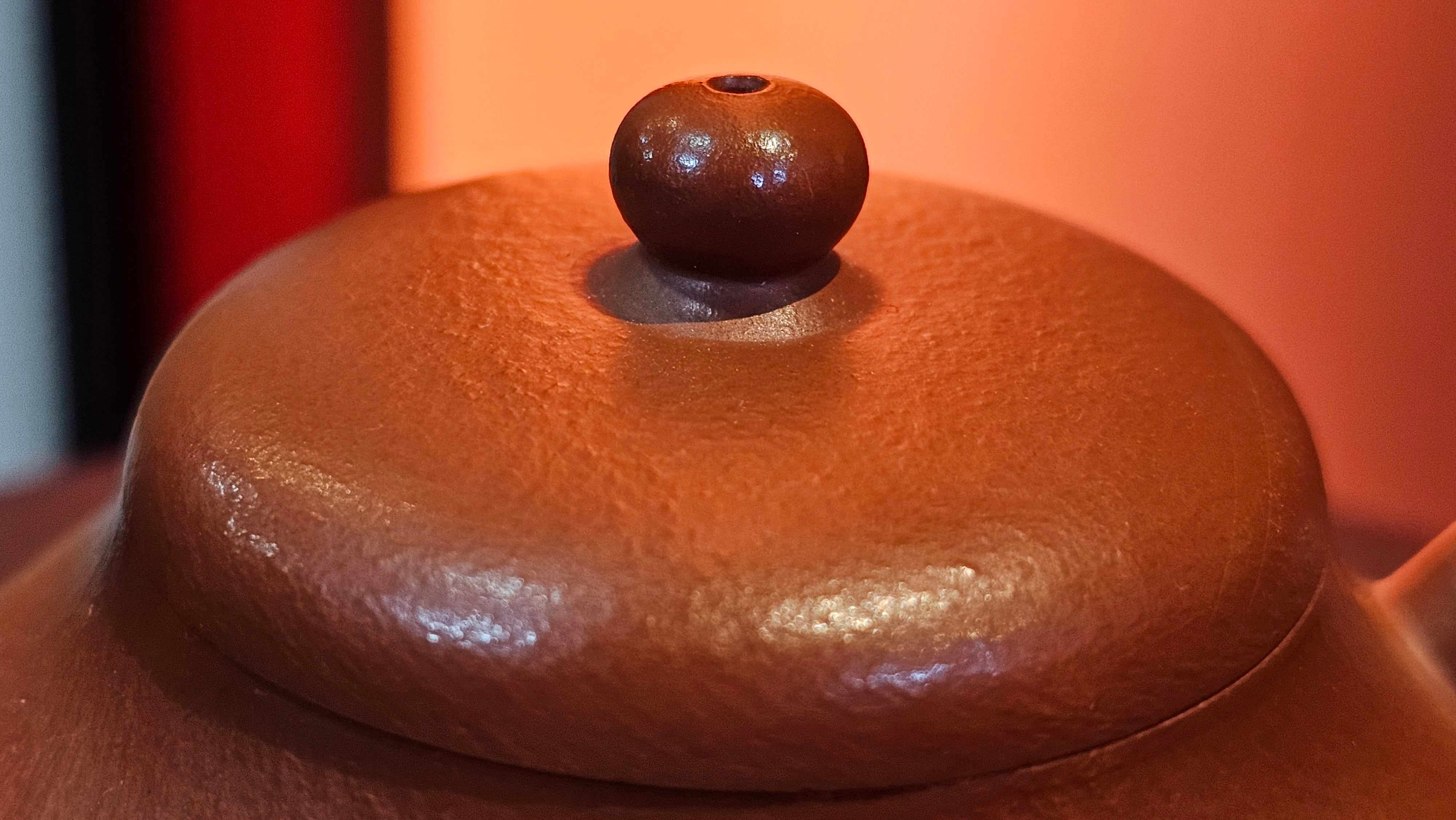 Jun De 君德, 119.3ml, Xiao Mei Yao Zhu Ni 小煤窑朱泥,  by our Collaborative Senior Craftsman Chen Yue Fei 陈跃飞 ~ Congratulations to Mr K.M., 1629hrs 23rd May 2025, Kraków, Poland 🇵🇱.