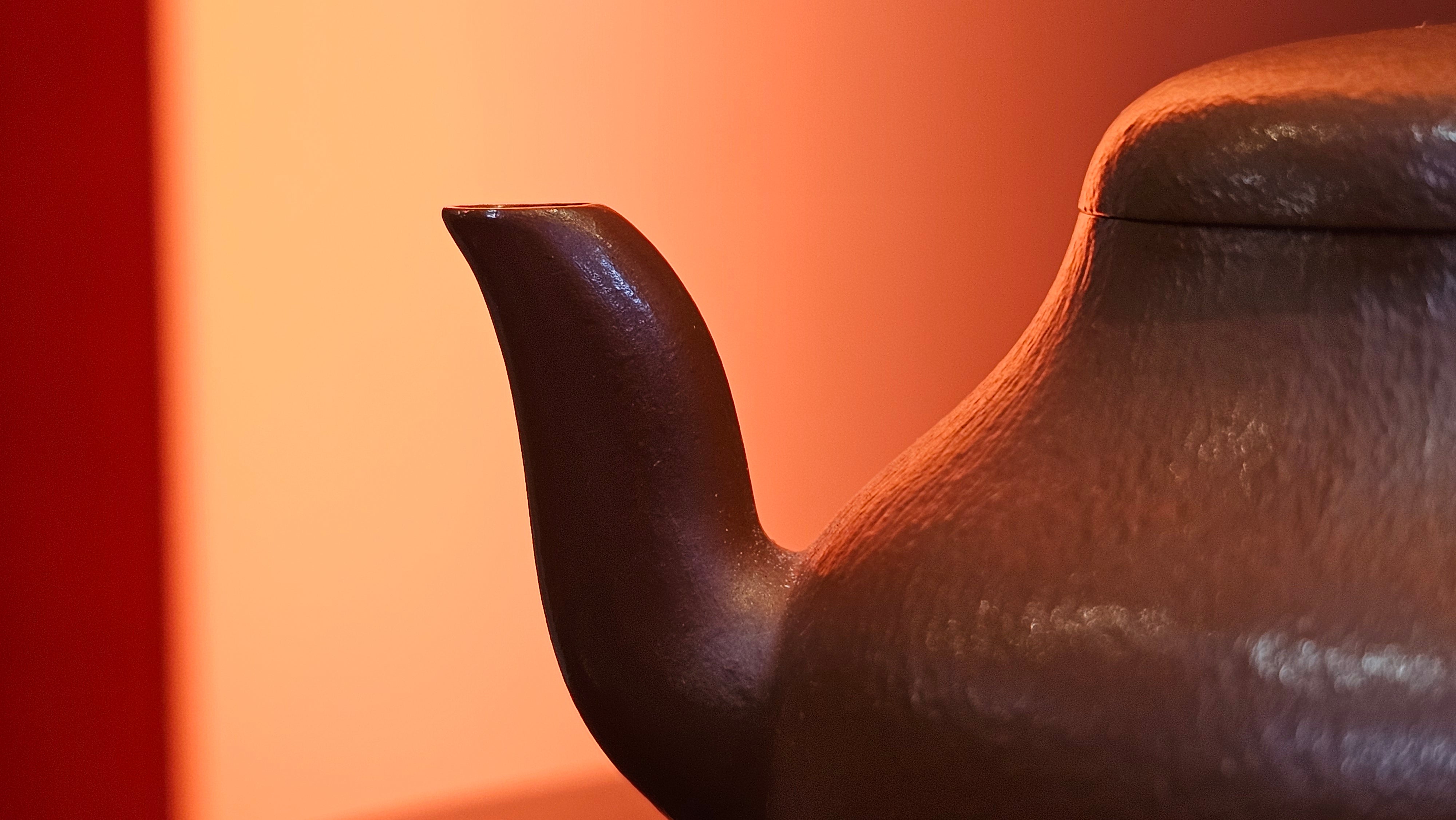 Jun De 君德, 119.3ml, Xiao Mei Yao Zhu Ni 小煤窑朱泥,  by our Collaborative Senior Craftsman Chen Yue Fei 陈跃飞 ~ Congratulations to Mr K.M., 1629hrs 23rd May 2025, Kraków, Poland 🇵🇱.