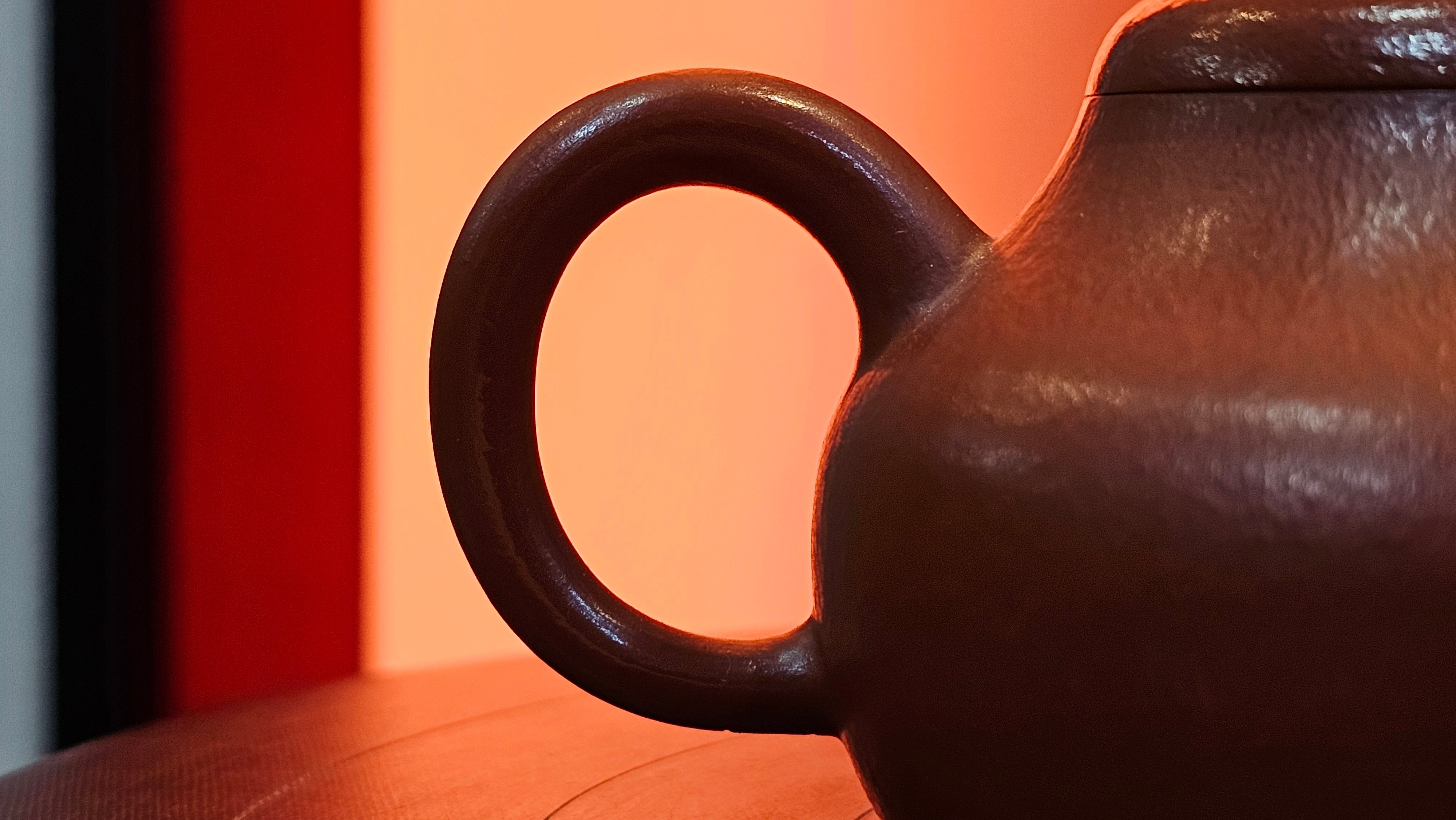 Jun De 君德, 119.3ml, Xiao Mei Yao Zhu Ni 小煤窑朱泥,  by our Collaborative Senior Craftsman Chen Yue Fei 陈跃飞 ~ Congratulations to Mr K.M., 1629hrs 23rd May 2025, Kraków, Poland 🇵🇱.