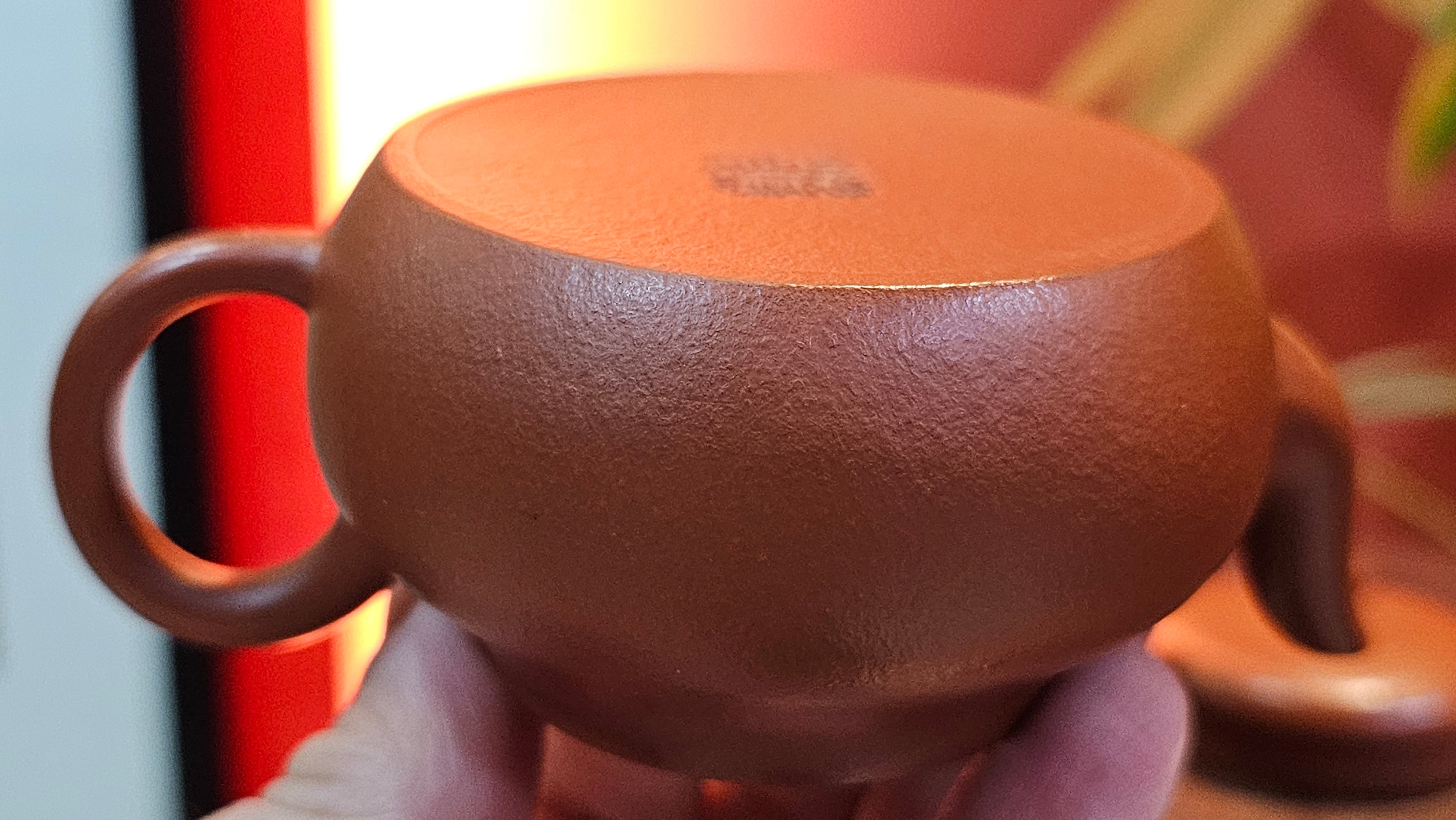 Jun De 君德, 119.3ml, Xiao Mei Yao Zhu Ni 小煤窑朱泥,  by our Collaborative Senior Craftsman Chen Yue Fei 陈跃飞 ~ Congratulations to Mr K.M., 1629hrs 23rd May 2025, Kraków, Poland 🇵🇱.