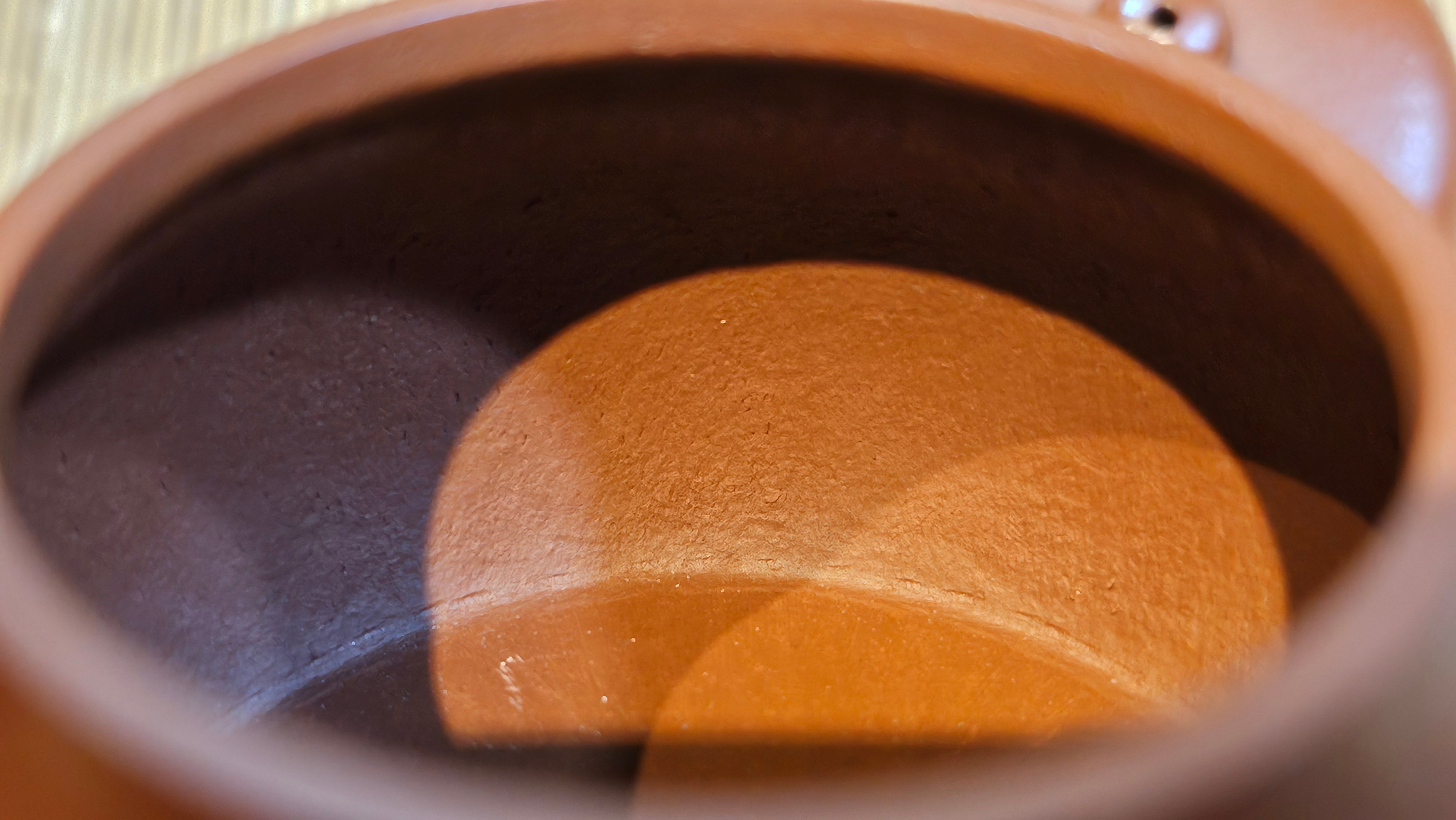 Jun De 君德, 119.3ml, Xiao Mei Yao Zhu Ni 小煤窑朱泥,  by our Collaborative Senior Craftsman Chen Yue Fei 陈跃飞 ~ Congratulations to Mr K.M., 1629hrs 23rd May 2025, Kraków, Poland 🇵🇱.