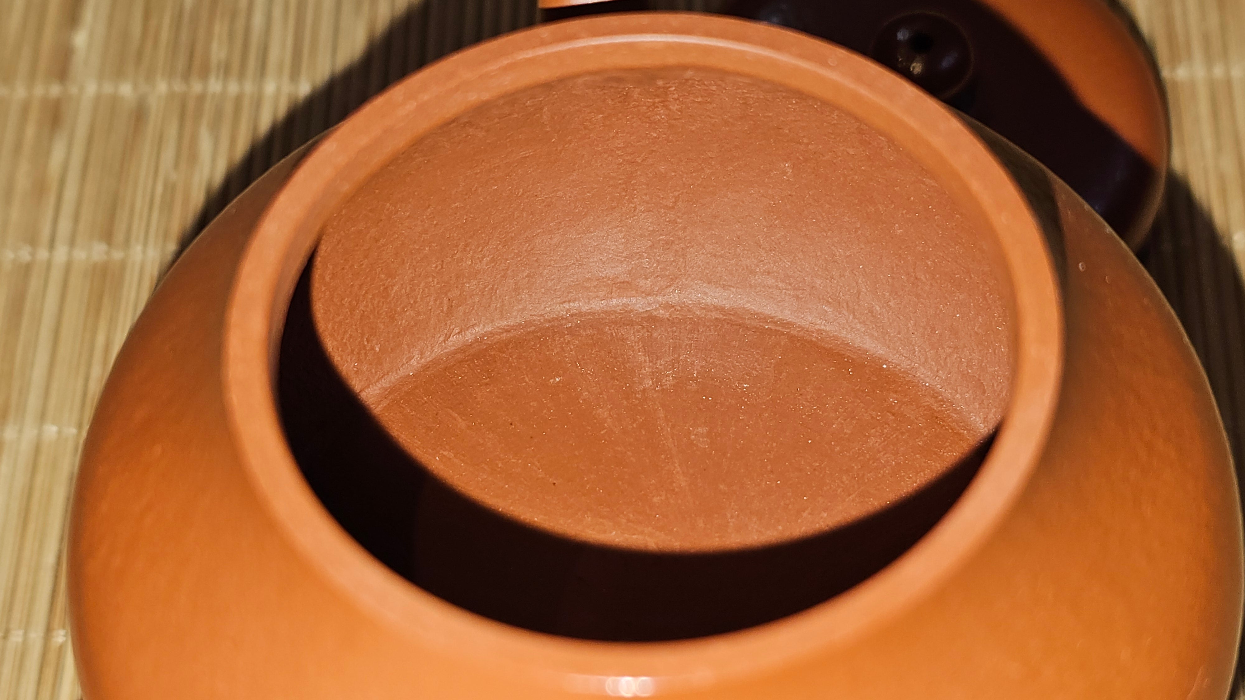 Jun De 君德, 119.3ml, Xiao Mei Yao Zhu Ni 小煤窑朱泥,  by our Collaborative Senior Craftsman Chen Yue Fei 陈跃飞 ~ Congratulations to Mr K.M., 1629hrs 23rd May 2025, Kraków, Poland 🇵🇱.