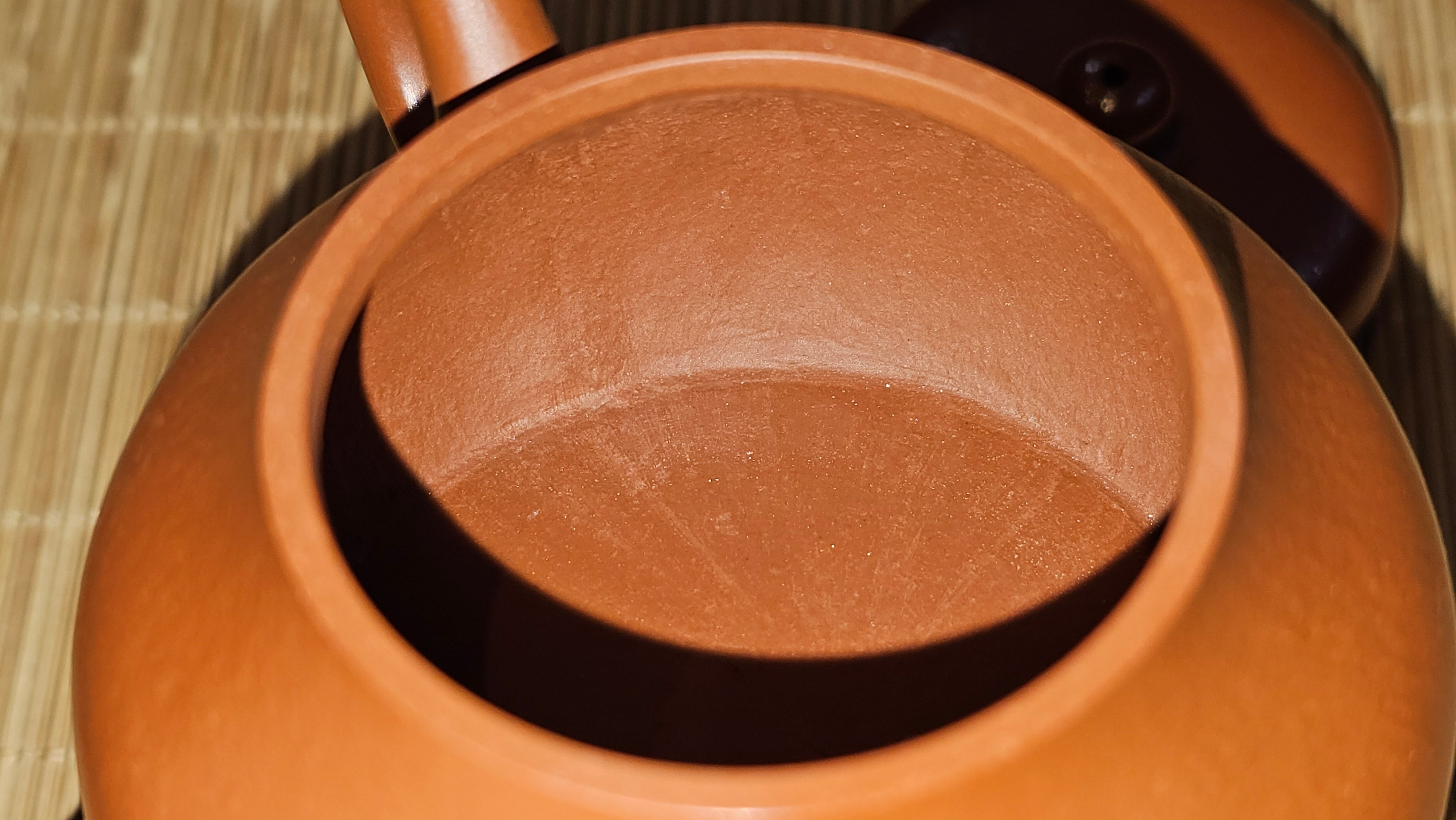 Jun De 君德, 119.3ml, Xiao Mei Yao Zhu Ni 小煤窑朱泥,  by our Collaborative Senior Craftsman Chen Yue Fei 陈跃飞 ~ Congratulations to Mr K.M., 1629hrs 23rd May 2025, Kraków, Poland 🇵🇱.