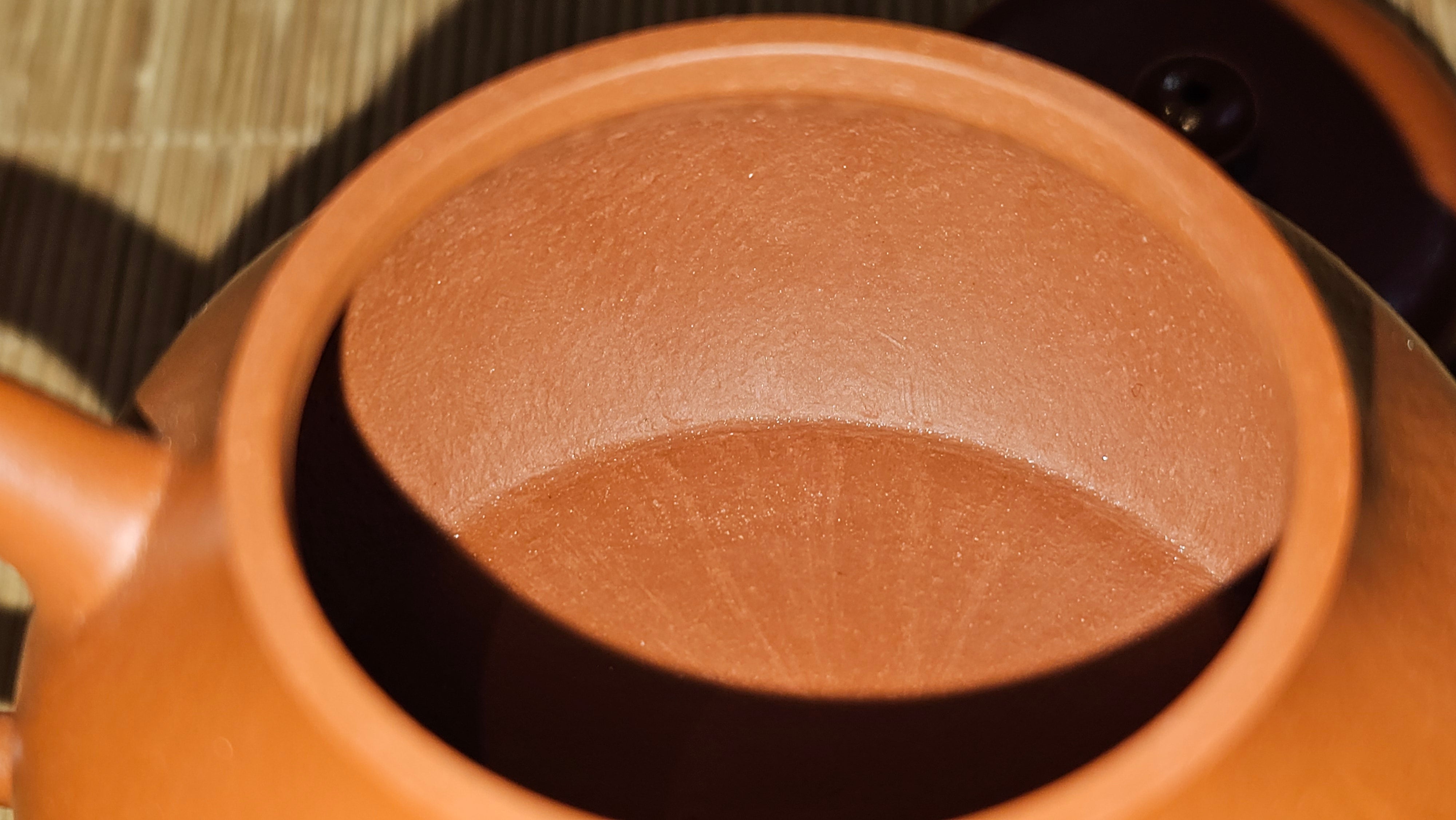 Jun De 君德, 119.3ml, Xiao Mei Yao Zhu Ni 小煤窑朱泥,  by our Collaborative Senior Craftsman Chen Yue Fei 陈跃飞 ~ Congratulations to Mr K.M., 1629hrs 23rd May 2025, Kraków, Poland 🇵🇱.