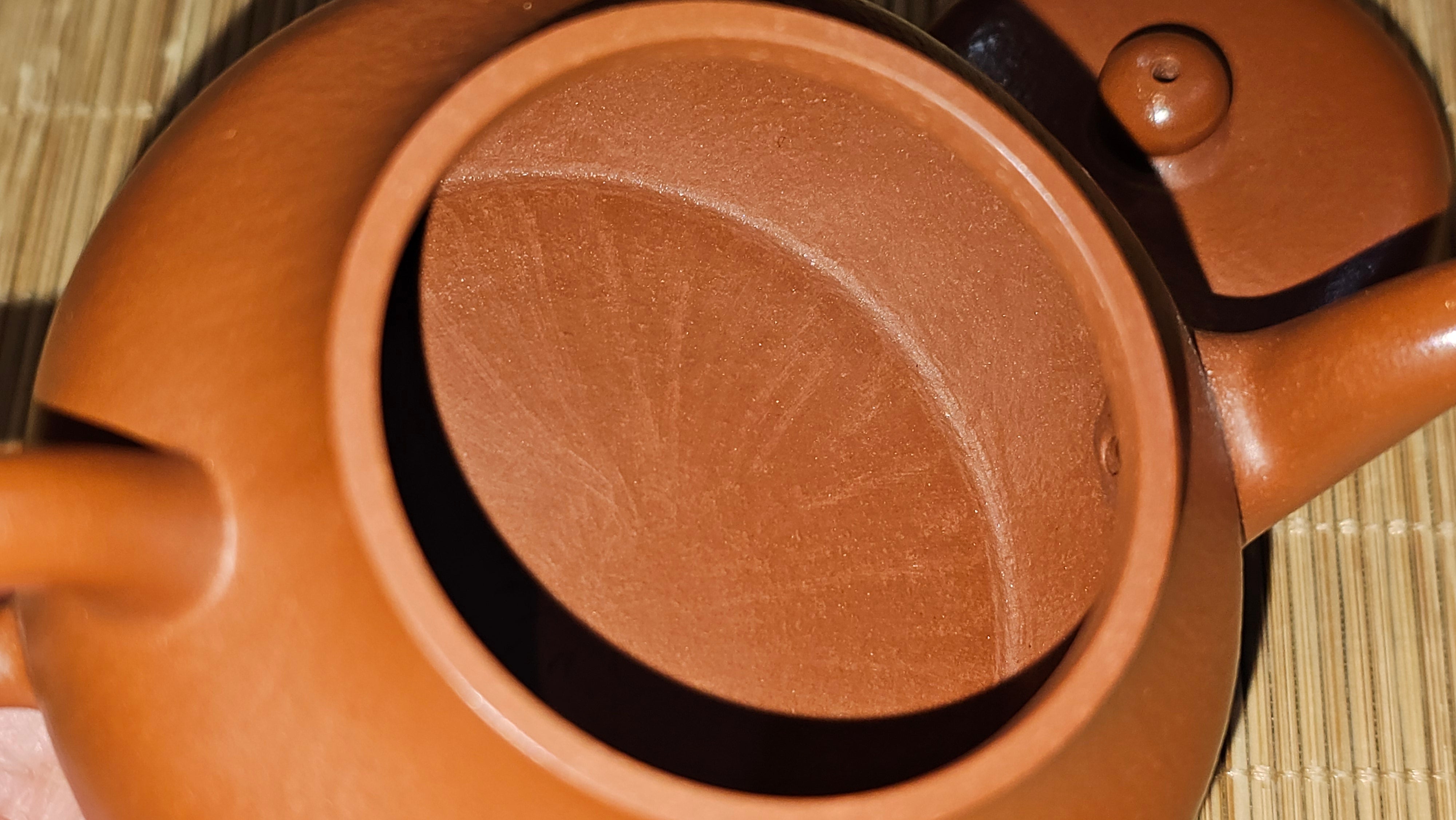 Jun De 君德, 119.3ml, Xiao Mei Yao Zhu Ni 小煤窑朱泥,  by our Collaborative Senior Craftsman Chen Yue Fei 陈跃飞 ~ Congratulations to Mr K.M., 1629hrs 23rd May 2025, Kraków, Poland 🇵🇱.