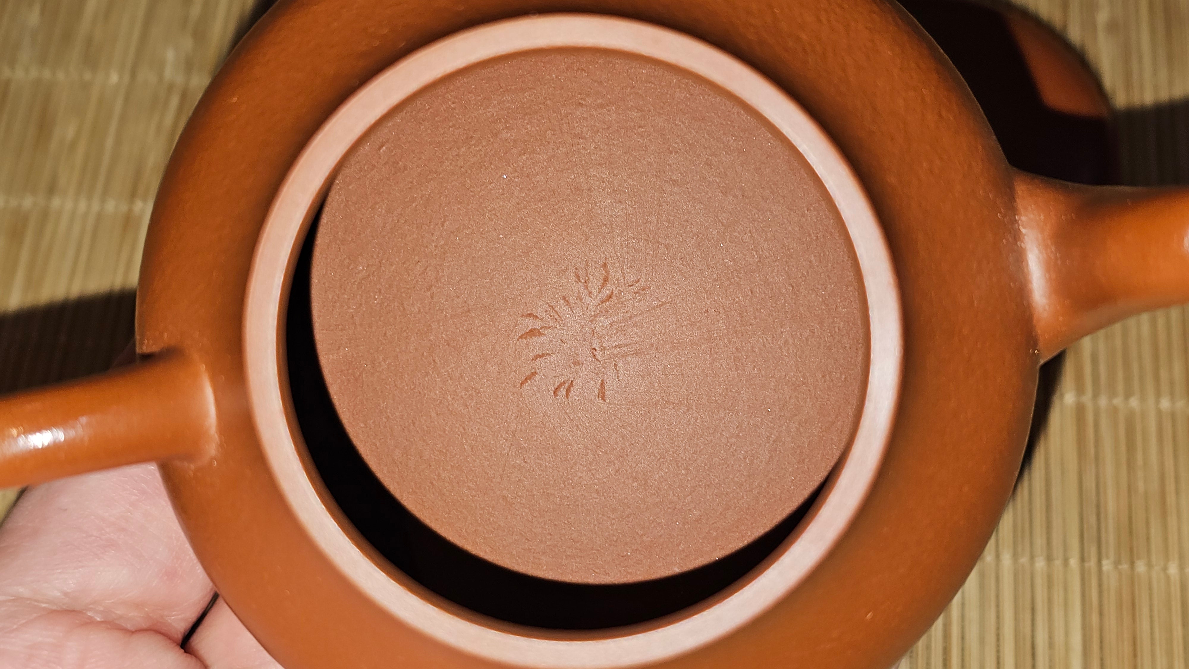 Jun De 君德, 119.3ml, Xiao Mei Yao Zhu Ni 小煤窑朱泥,  by our Collaborative Senior Craftsman Chen Yue Fei 陈跃飞 ~ Congratulations to Mr K.M., 1629hrs 23rd May 2025, Kraków, Poland 🇵🇱.