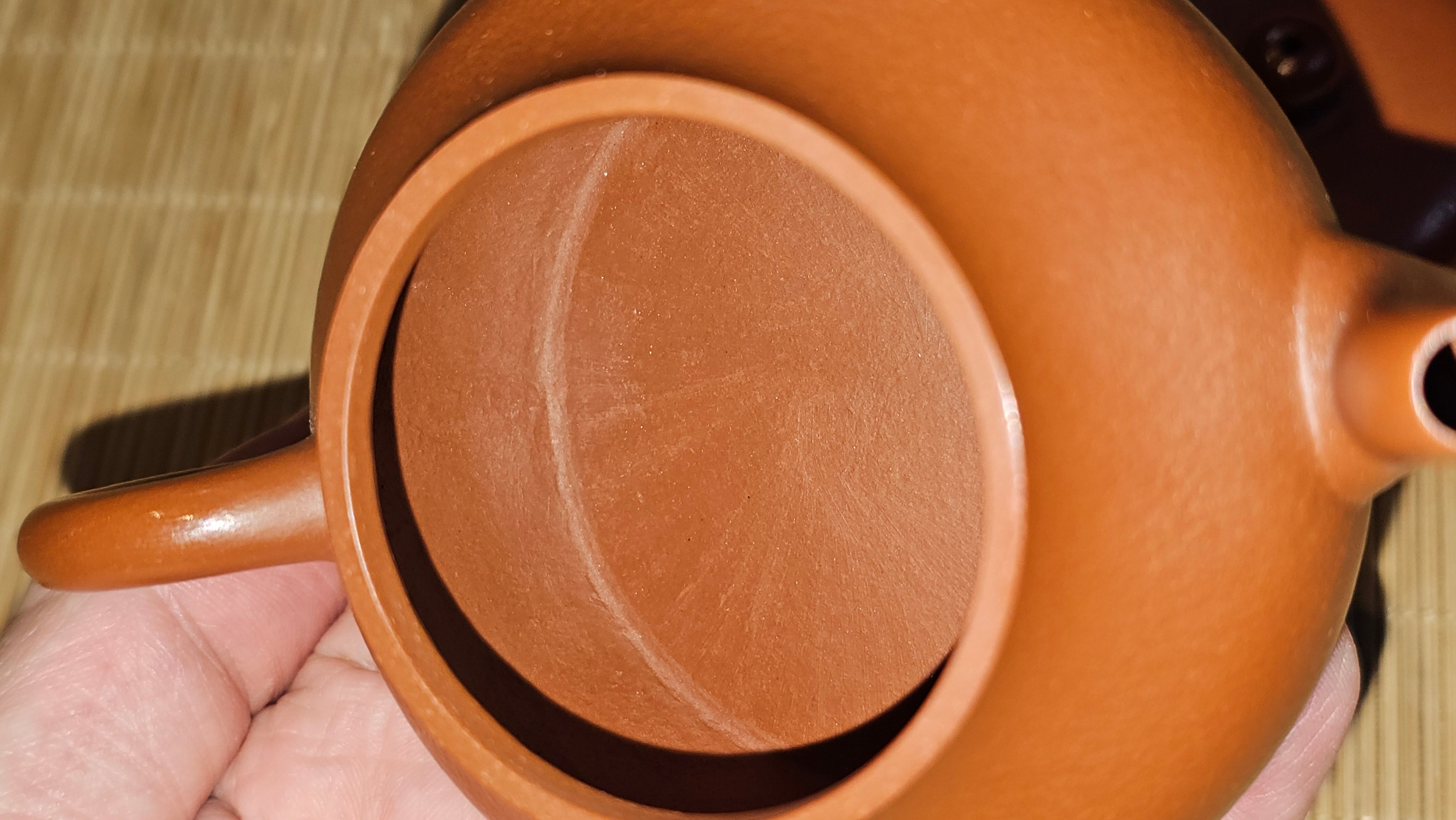 Jun De 君德, 119.3ml, Xiao Mei Yao Zhu Ni 小煤窑朱泥,  by our Collaborative Senior Craftsman Chen Yue Fei 陈跃飞 ~ Congratulations to Mr K.M., 1629hrs 23rd May 2025, Kraków, Poland 🇵🇱.