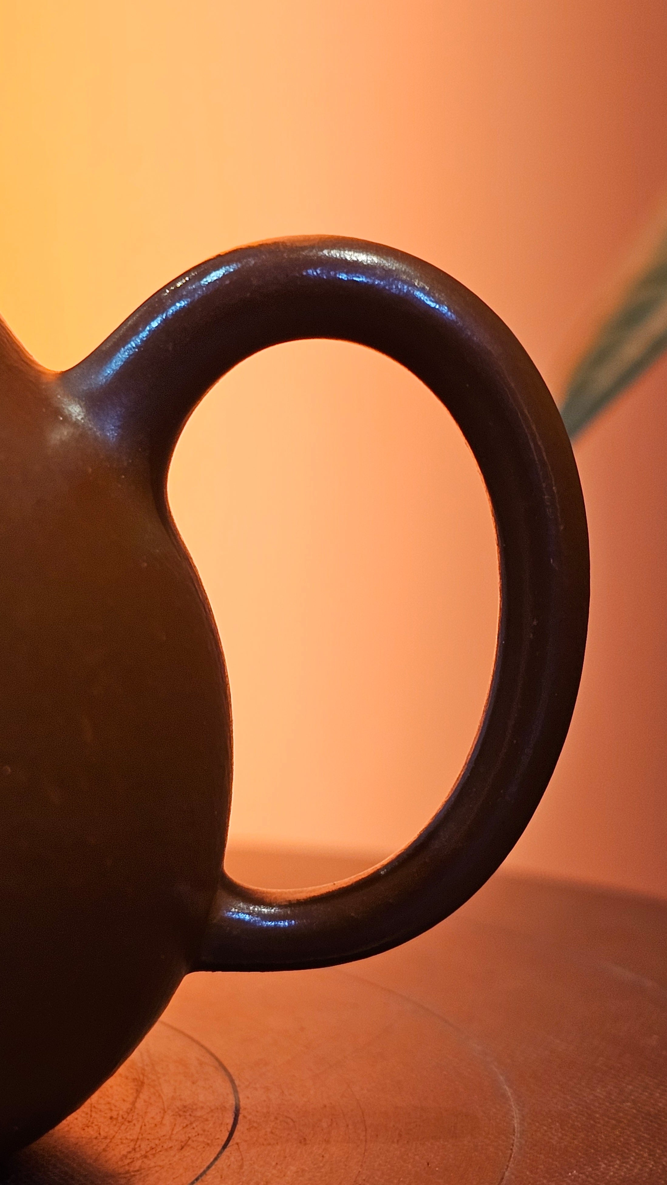 Qie Gua 茄瓜, 140.6ml, Xiao Mei Yao Zhu Ni 小煤窑朱泥,  by our Collaborative Craftsman Wang Hui 王慧 ~ Congratulations to Mr L.M., 0919hrs 26th May 2025, Kassel, Germany 🇩🇪.