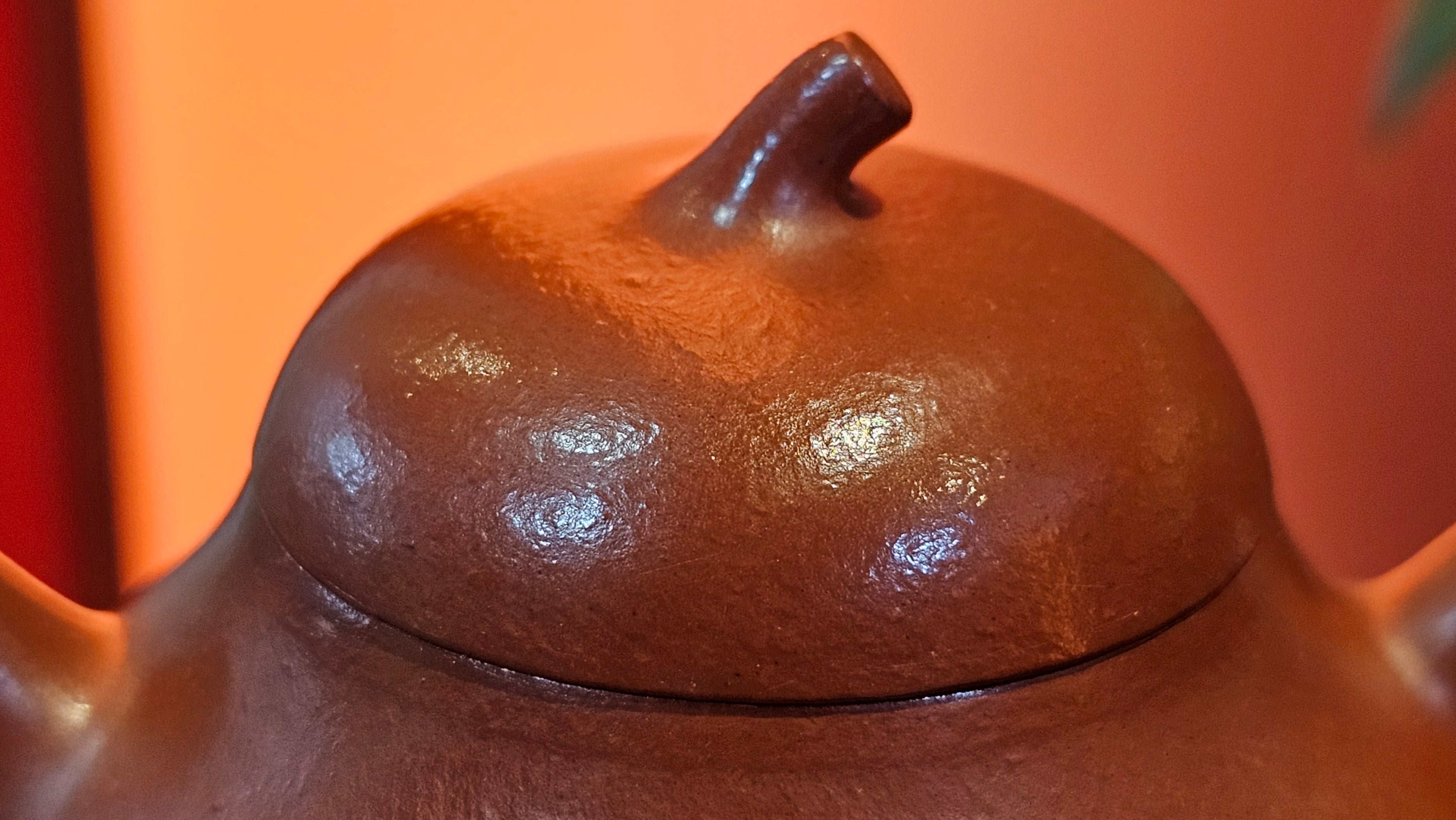 Qie Gua 茄瓜, 140.6ml, Xiao Mei Yao Zhu Ni 小煤窑朱泥,  by our Collaborative Craftsman Wang Hui 王慧 ~ Congratulations to Mr L.M., 0919hrs 26th May 2025, Kassel, Germany 🇩🇪.