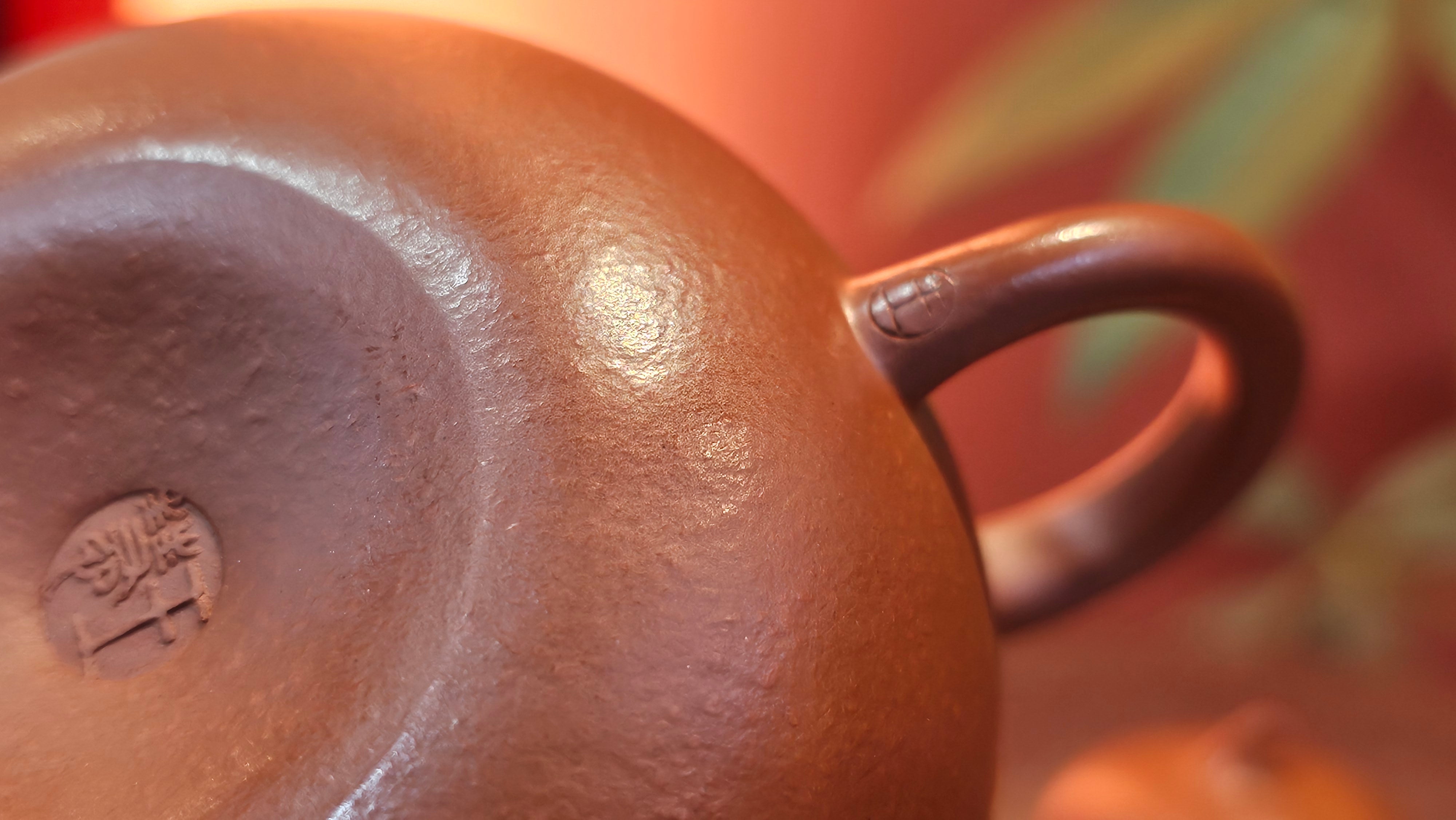 Qie Gua 茄瓜, 140.6ml, Xiao Mei Yao Zhu Ni 小煤窑朱泥,  by our Collaborative Craftsman Wang Hui 王慧 ~ Congratulations to Mr L.M., 0919hrs 26th May 2025, Kassel, Germany 🇩🇪.