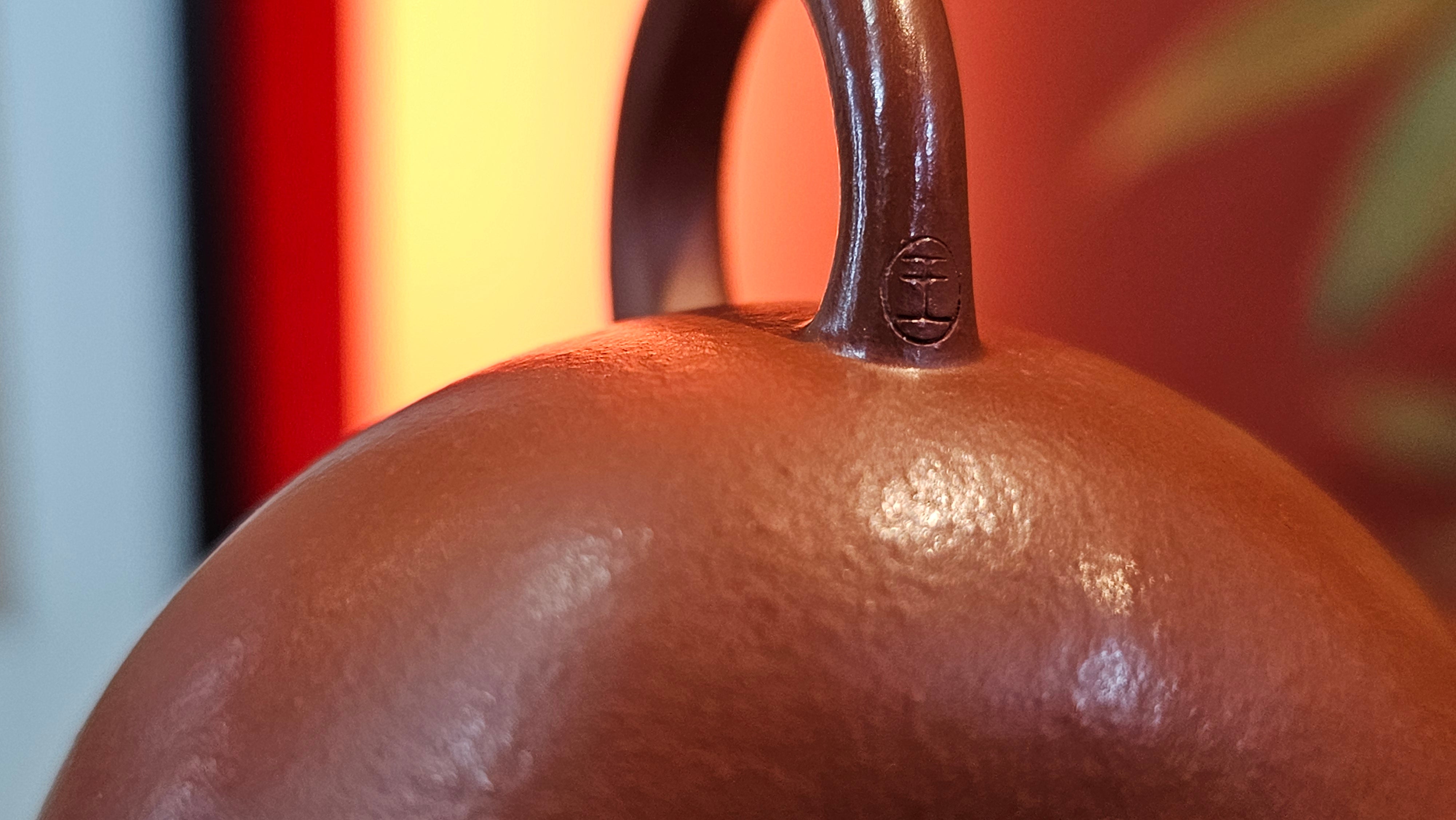 Qie Gua 茄瓜, 140.6ml, Xiao Mei Yao Zhu Ni 小煤窑朱泥,  by our Collaborative Craftsman Wang Hui 王慧 ~ Congratulations to Mr L.M., 0919hrs 26th May 2025, Kassel, Germany 🇩🇪.