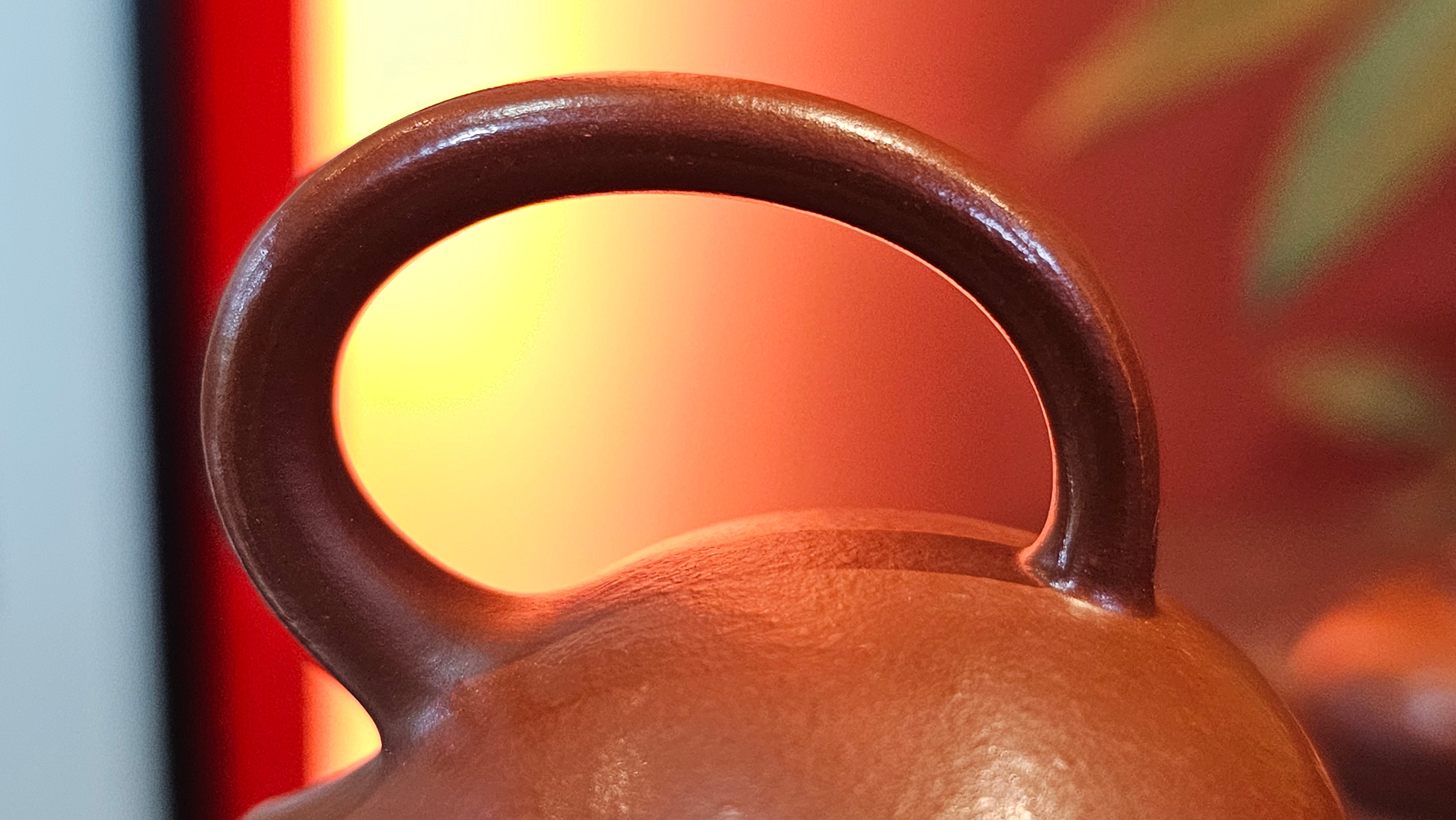 Qie Gua 茄瓜, 140.6ml, Xiao Mei Yao Zhu Ni 小煤窑朱泥,  by our Collaborative Craftsman Wang Hui 王慧 ~ Congratulations to Mr L.M., 0919hrs 26th May 2025, Kassel, Germany 🇩🇪.