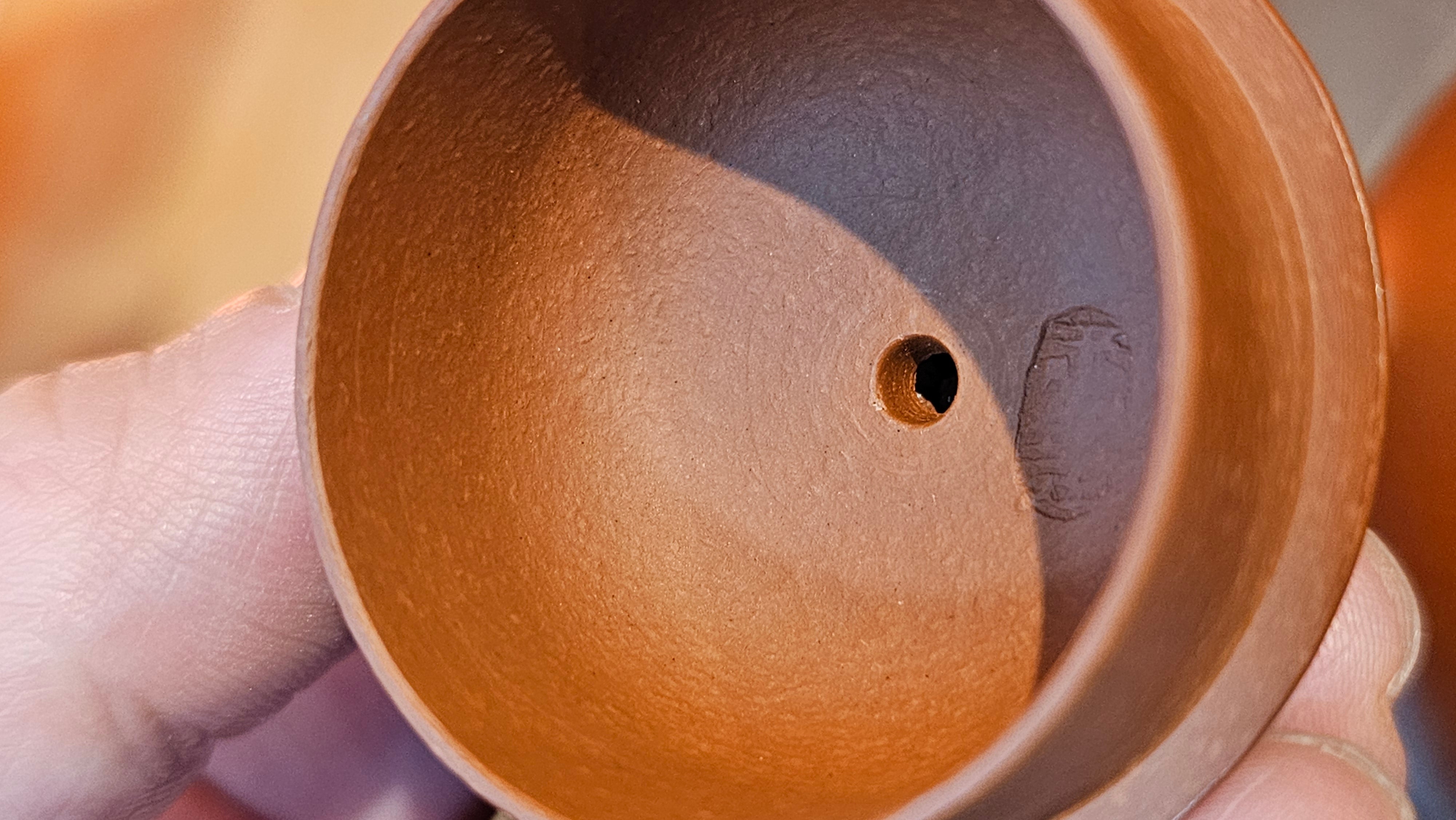 Qie Gua 茄瓜, 140.6ml, Xiao Mei Yao Zhu Ni 小煤窑朱泥,  by our Collaborative Craftsman Wang Hui 王慧 ~ Congratulations to Mr L.M., 0919hrs 26th May 2025, Kassel, Germany 🇩🇪.