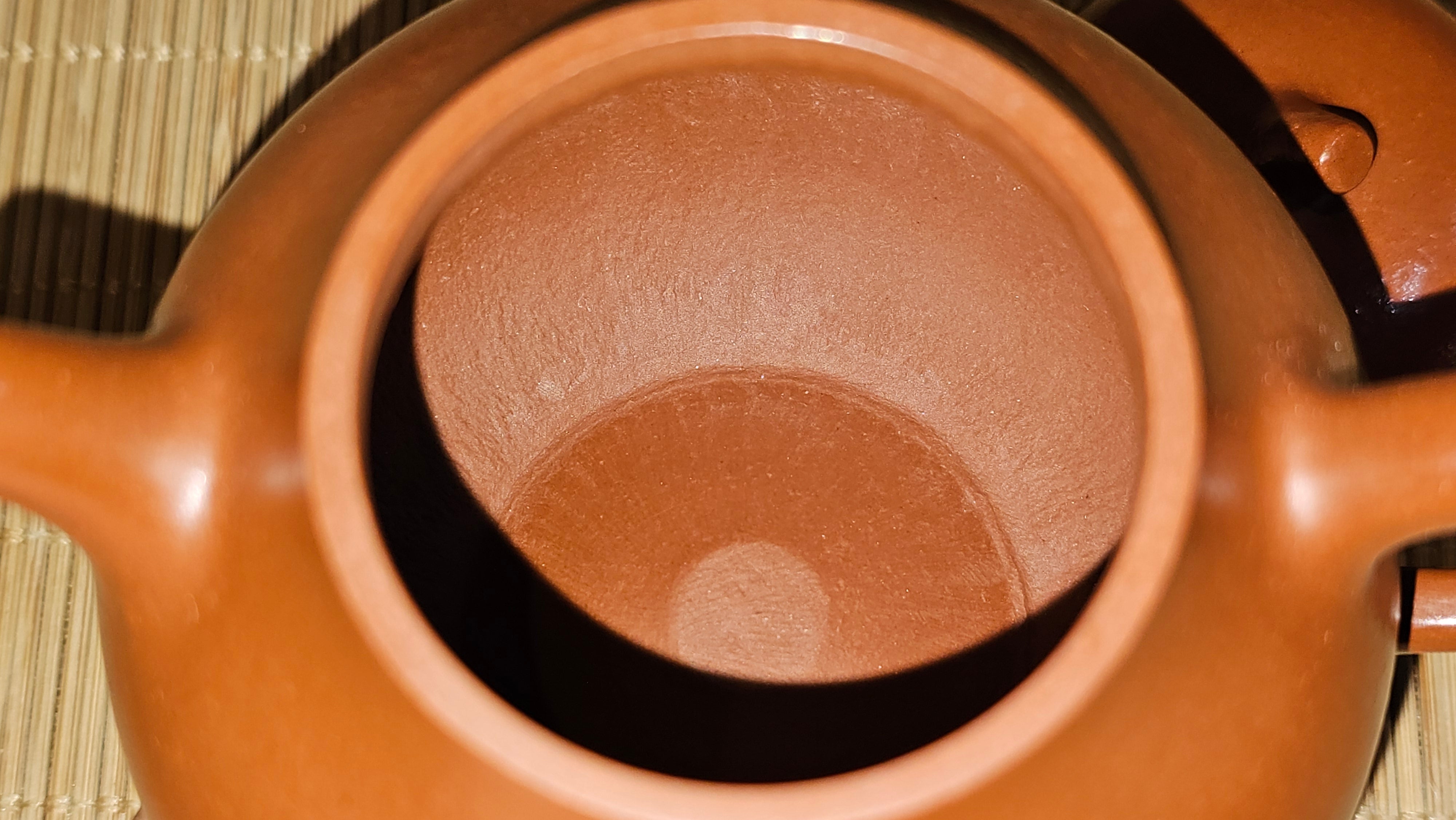 Qie Gua 茄瓜, 140.6ml, Xiao Mei Yao Zhu Ni 小煤窑朱泥,  by our Collaborative Craftsman Wang Hui 王慧 ~ Congratulations to Mr L.M., 0919hrs 26th May 2025, Kassel, Germany 🇩🇪.