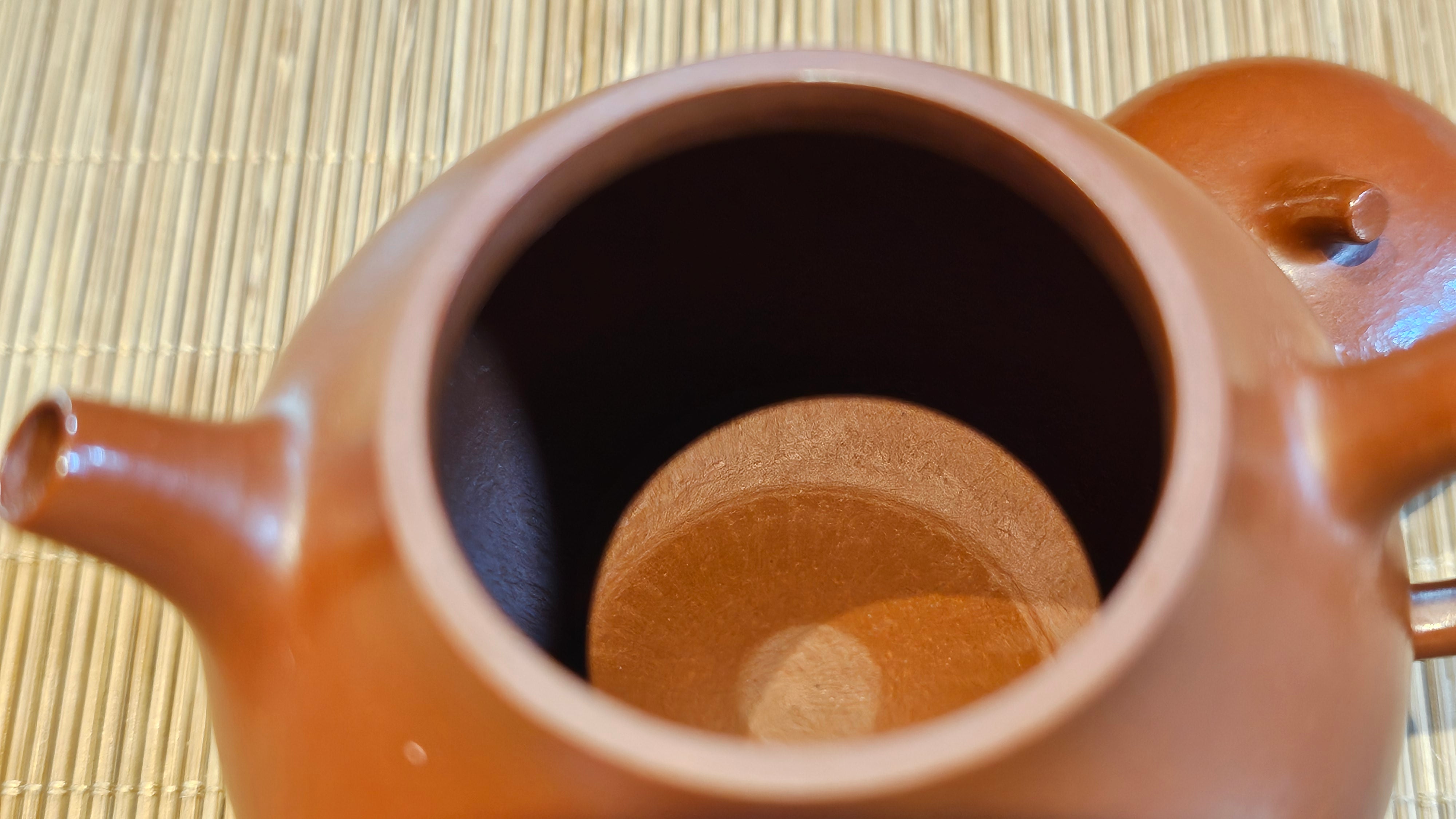 Qie Gua 茄瓜, 140.6ml, Xiao Mei Yao Zhu Ni 小煤窑朱泥,  by our Collaborative Craftsman Wang Hui 王慧 ~ Congratulations to Mr L.M., 0919hrs 26th May 2025, Kassel, Germany 🇩🇪.